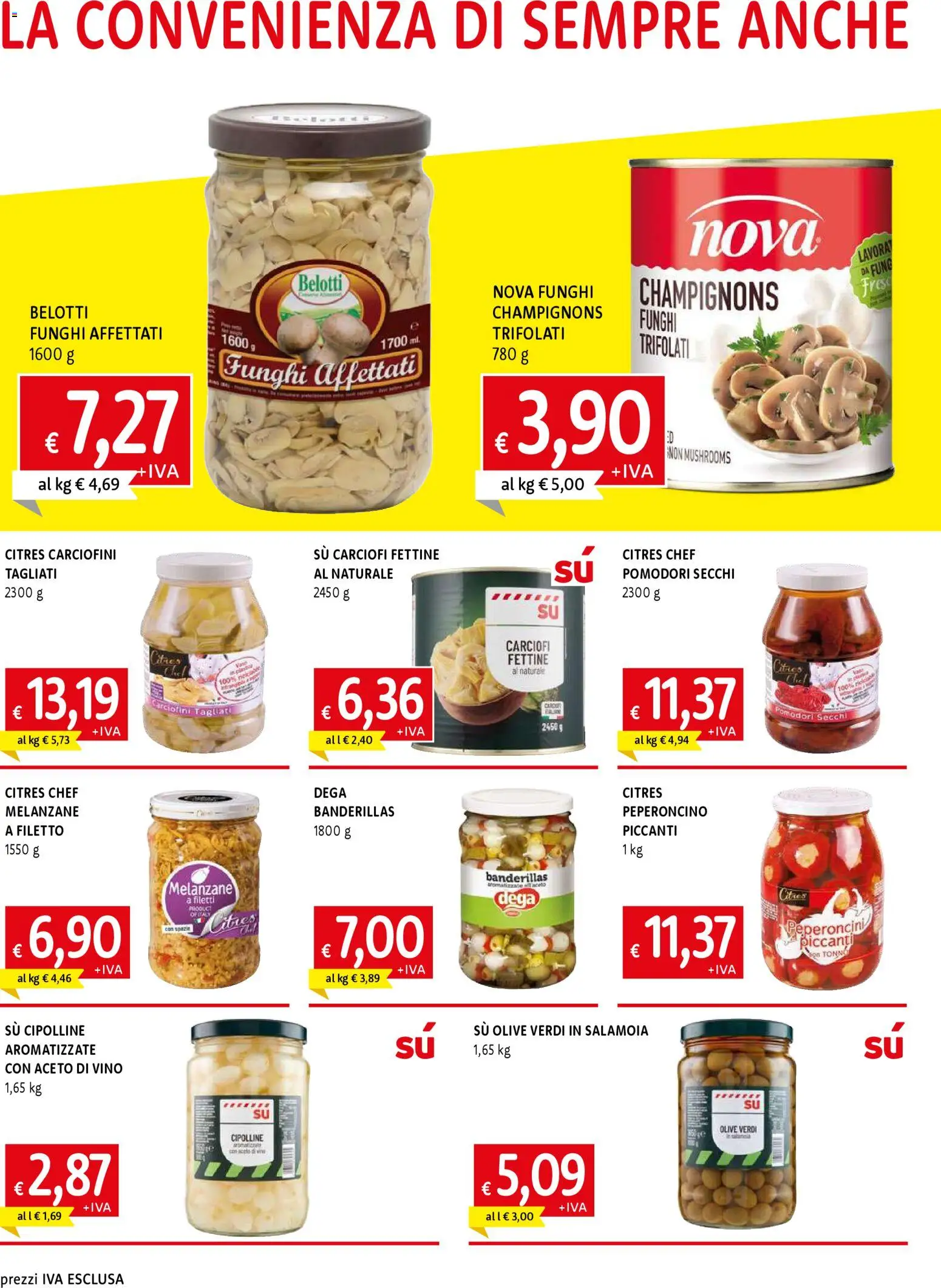 Volantino Galassia del 26.03.2026 | Pagina: 4 | Prodotti: Peperoncino, Carciofi, Aceto, Pomodori secchi