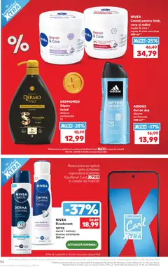 Ofertele Kaufland valabile de la 29.04.2026 | Pagină: 54 | Produse: Săpun, Deodorant, Antiperspirant, Săpun lichid