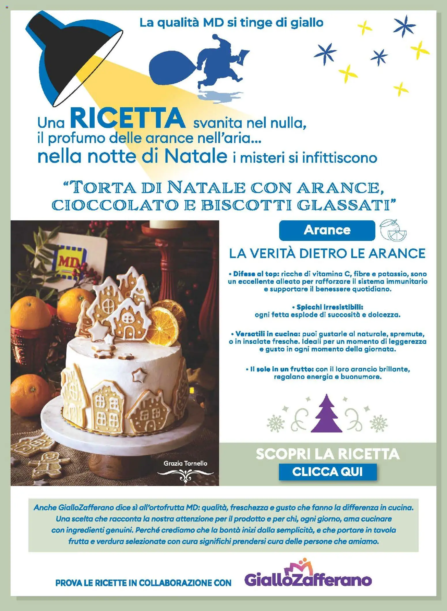 Volantino MD Discount del 16.12.2025 | Pagina: 4 | Prodotti: Cioccolato, Arance, Frutta, Top