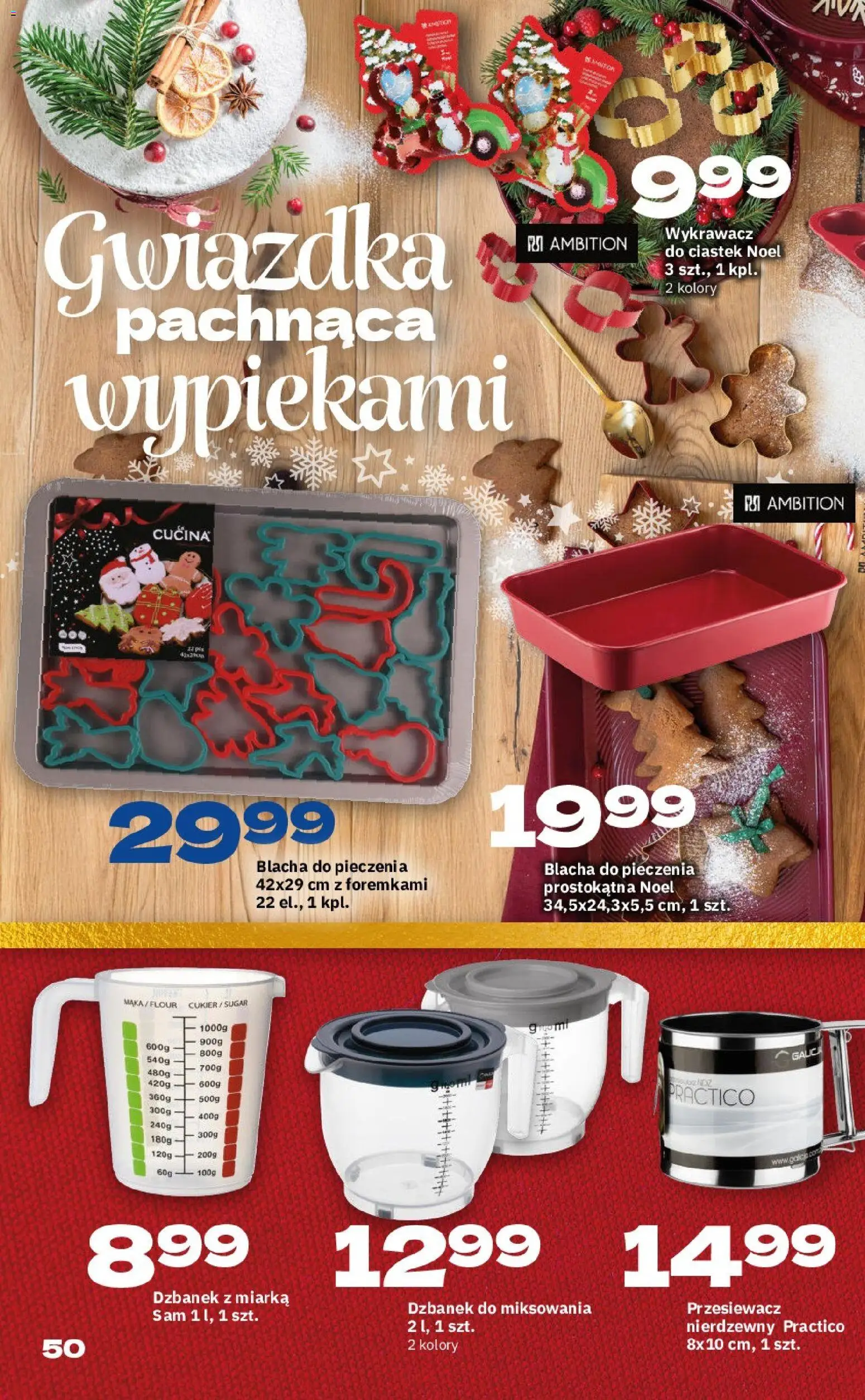 Twój Market Gazetka - Gwiazdka od 17.11.2025 | Strona: 50 | Produkty: Dzbanek, Cukier
