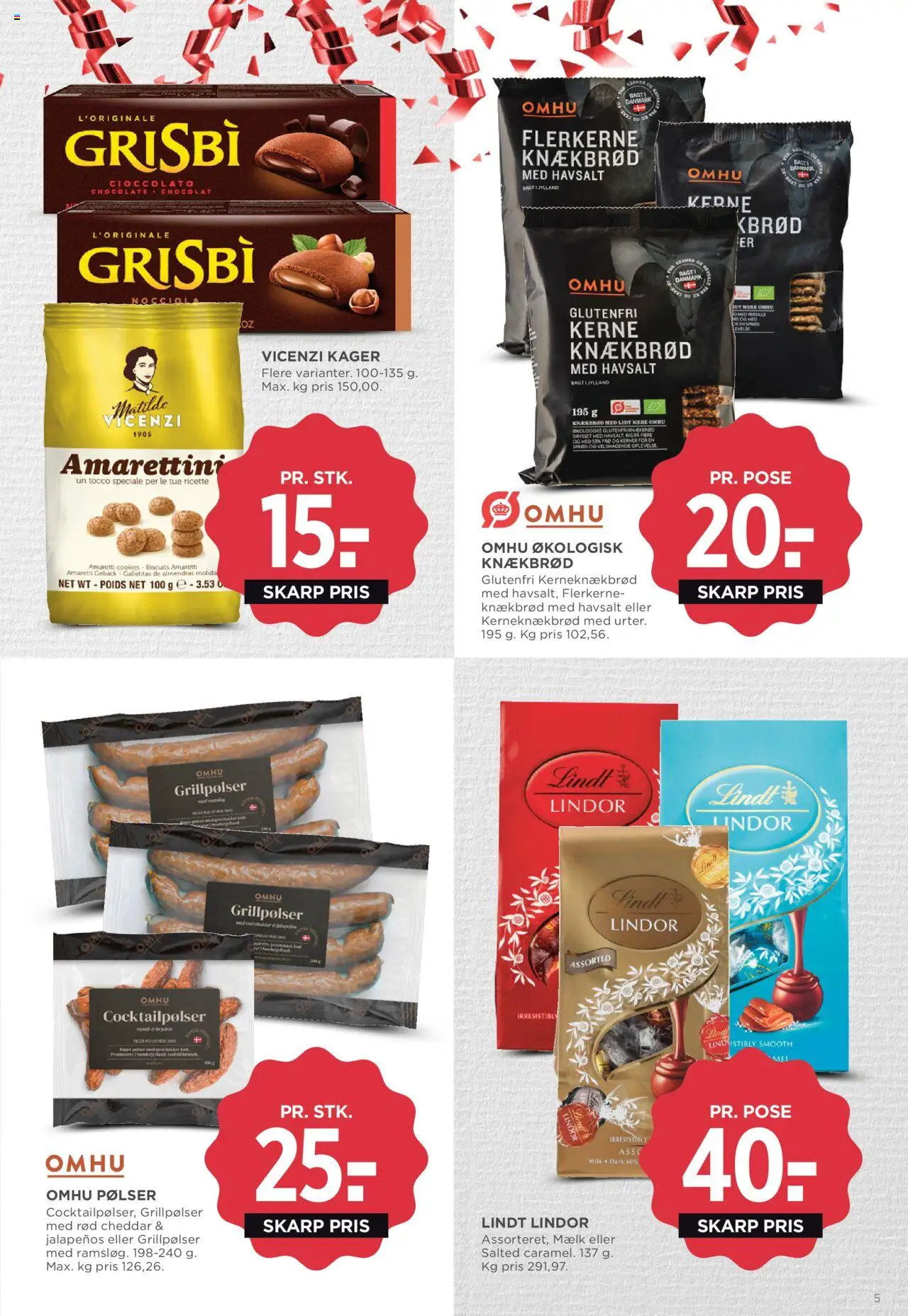 Meny tilbudsavis – gyldig fra 12.09.2025 | Side: 5 | Produkter: Mælk, Pølser, Aparelho de barbear, Knækbrød