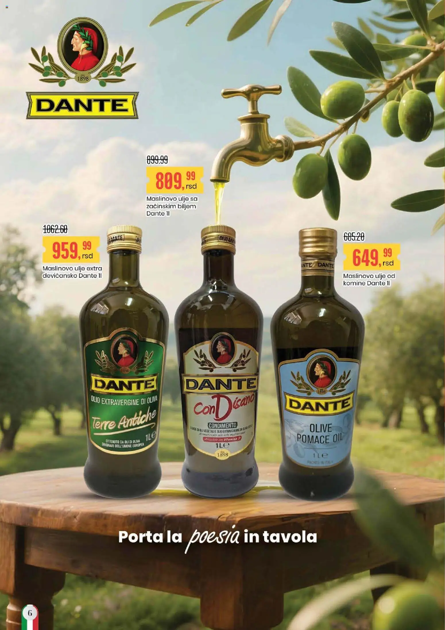 Aroma Market katalog - važi od 17.11.2025 | Strana: 6 | Proizvode: Ulje, Maslinovo ulje