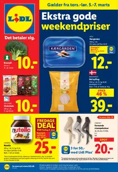 Lidl - Weekend avis gyldig fra 05.03.2026