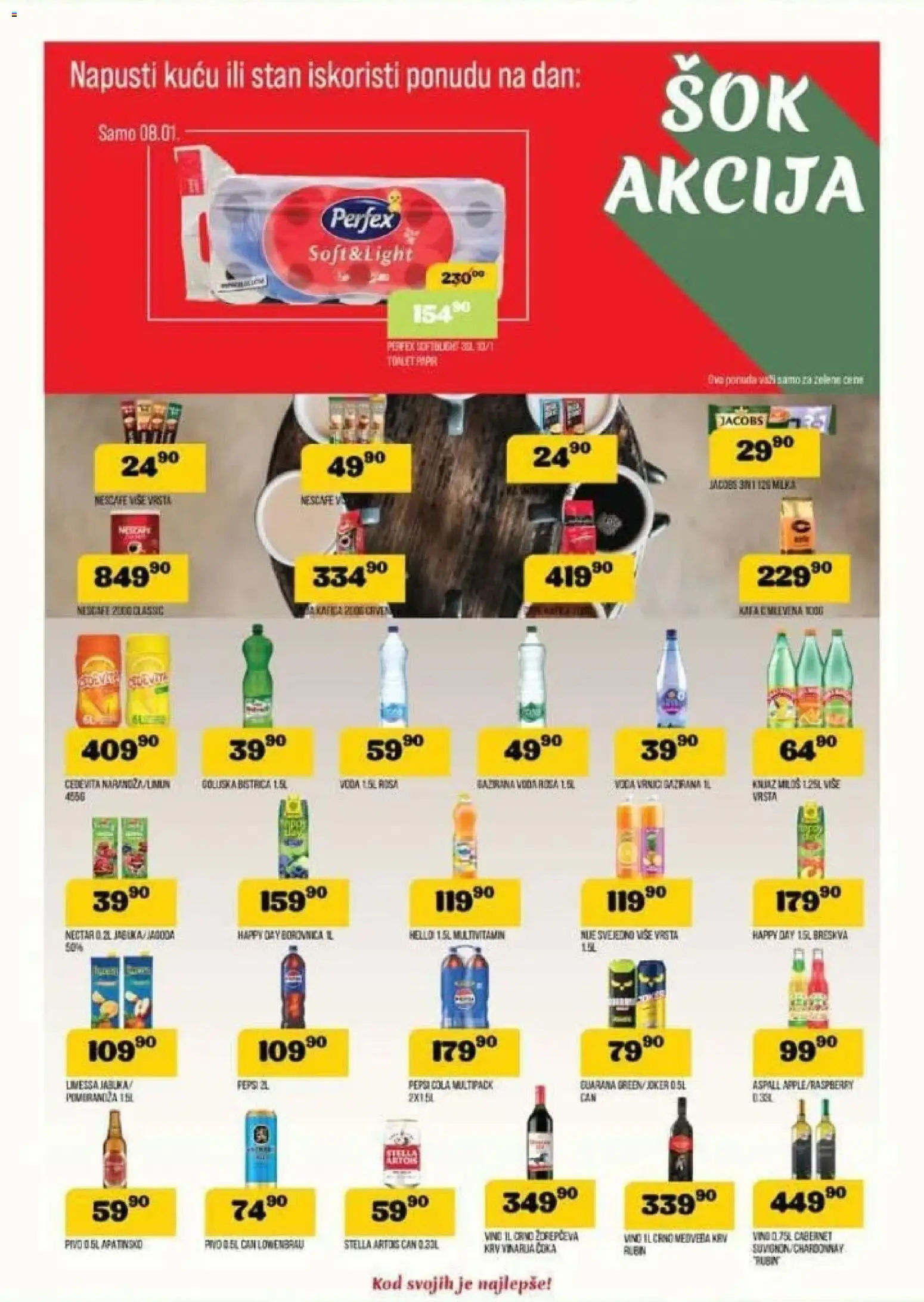 VP Dima katalog - važi od 01.01.2026 | Strana: 7 | Proizvode: Cedevita, Borovnica, Breskva, Pepsi