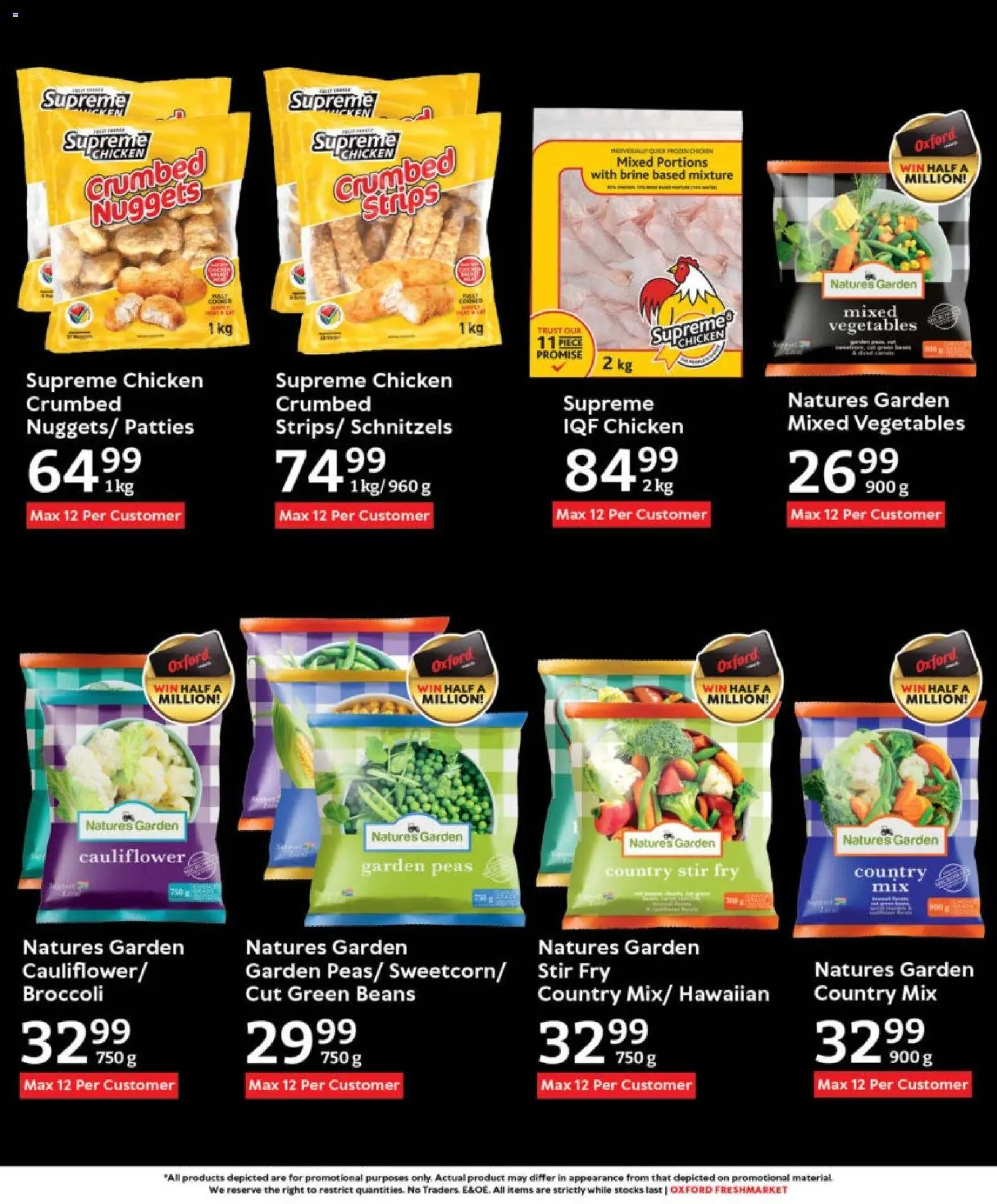 New Oxford Freshmarket catalogue – valid from 05.11.2025 | Page: 15 | Products: Cauliflower, Beans, Chicken, Vegetables
