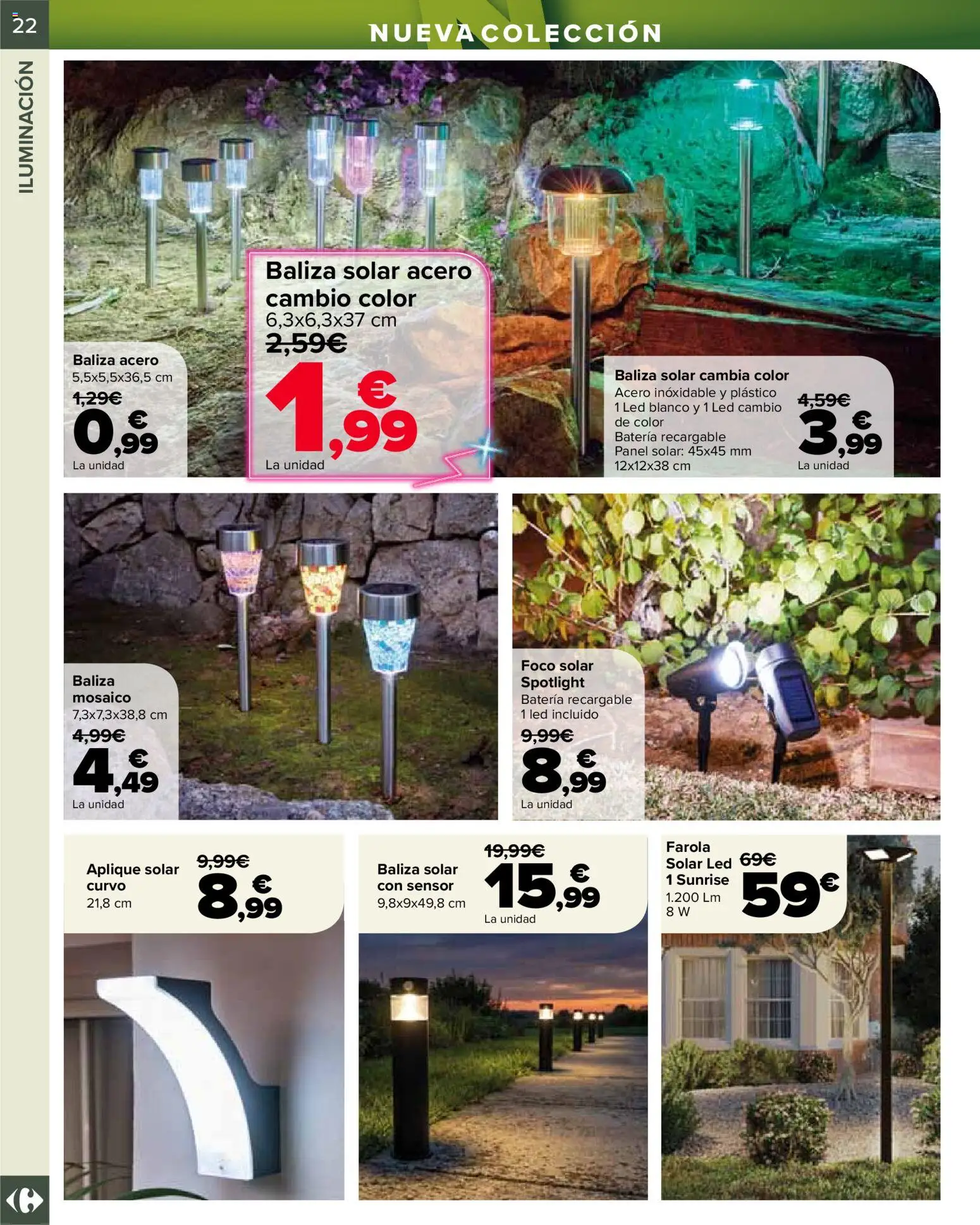 Carrefour Jardin │ válido desde el 14.04.2026 | Página: 22 | Productos: Galette de chaise, Batería