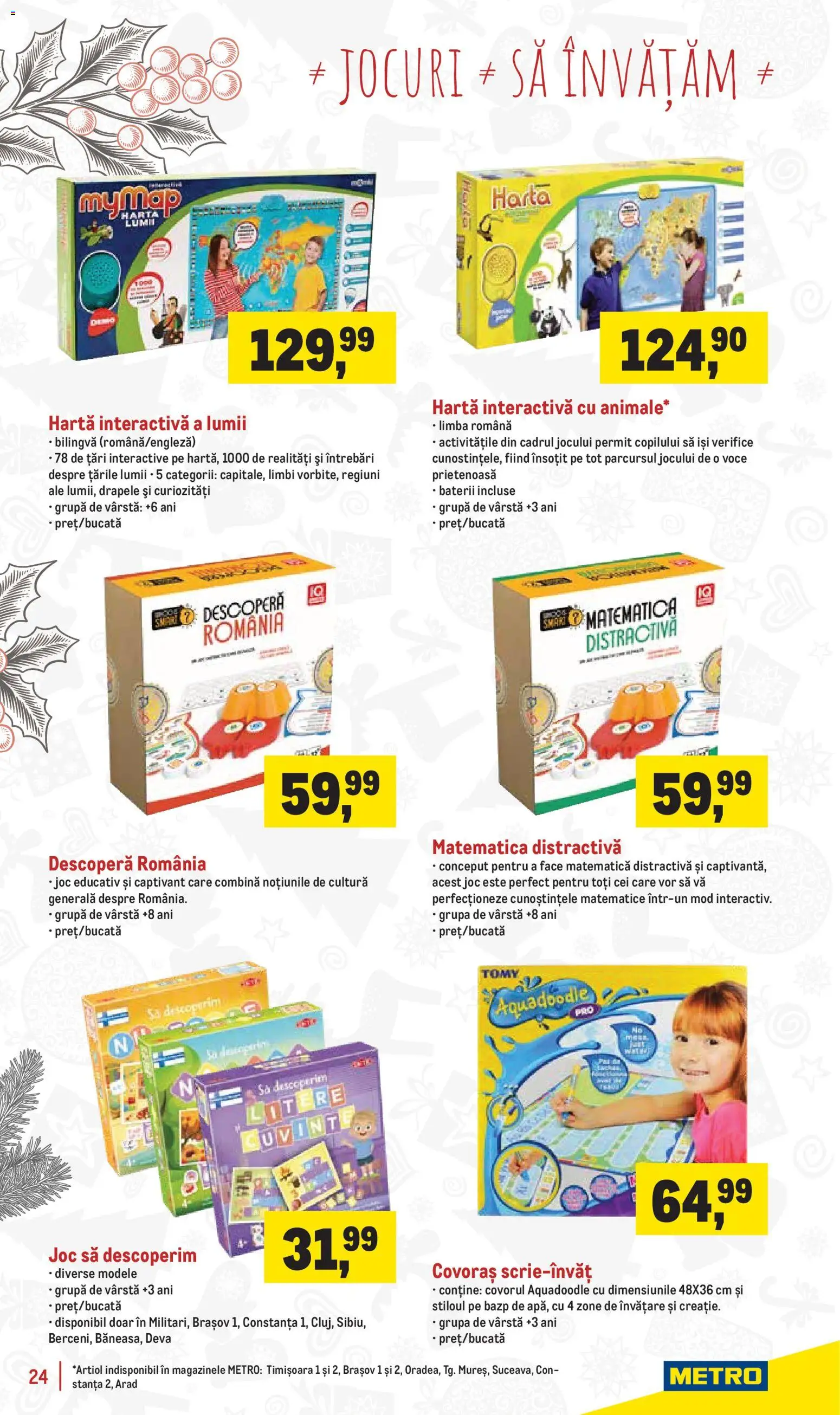 Noul catalog Metro – valabil de la 18.11.2025 | Pagină: 24 | Produse: Joc, Baterii