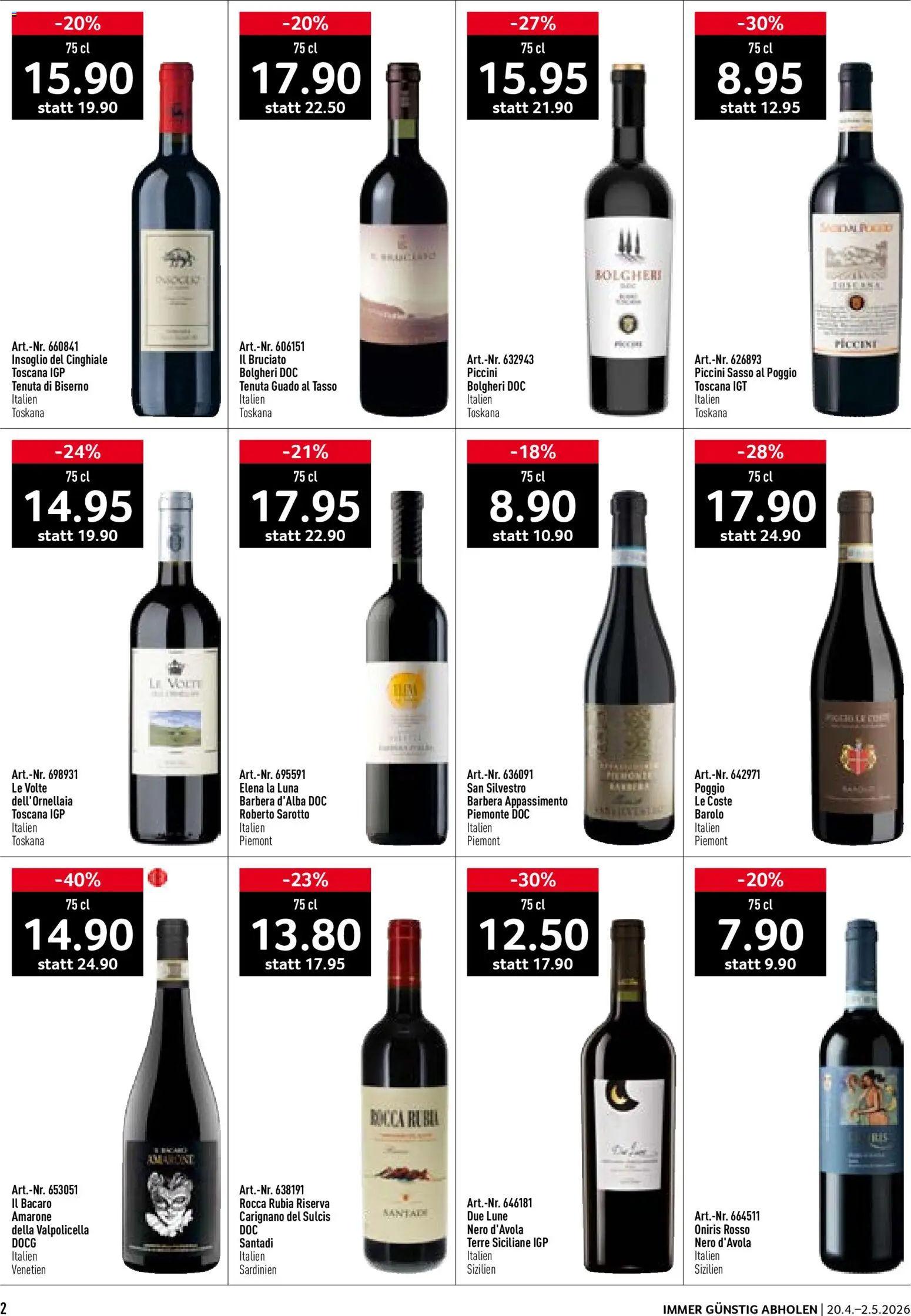 Prodega aktionen Weinfestival – gültig ab 20.04.2026 | Seite: 2