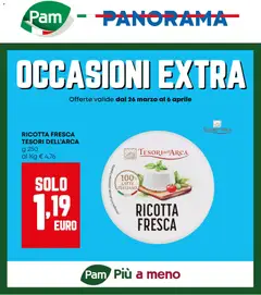 Anteprima del volantino Panorama volantino Occasioni Extra valido a partire dal 26.03.2026