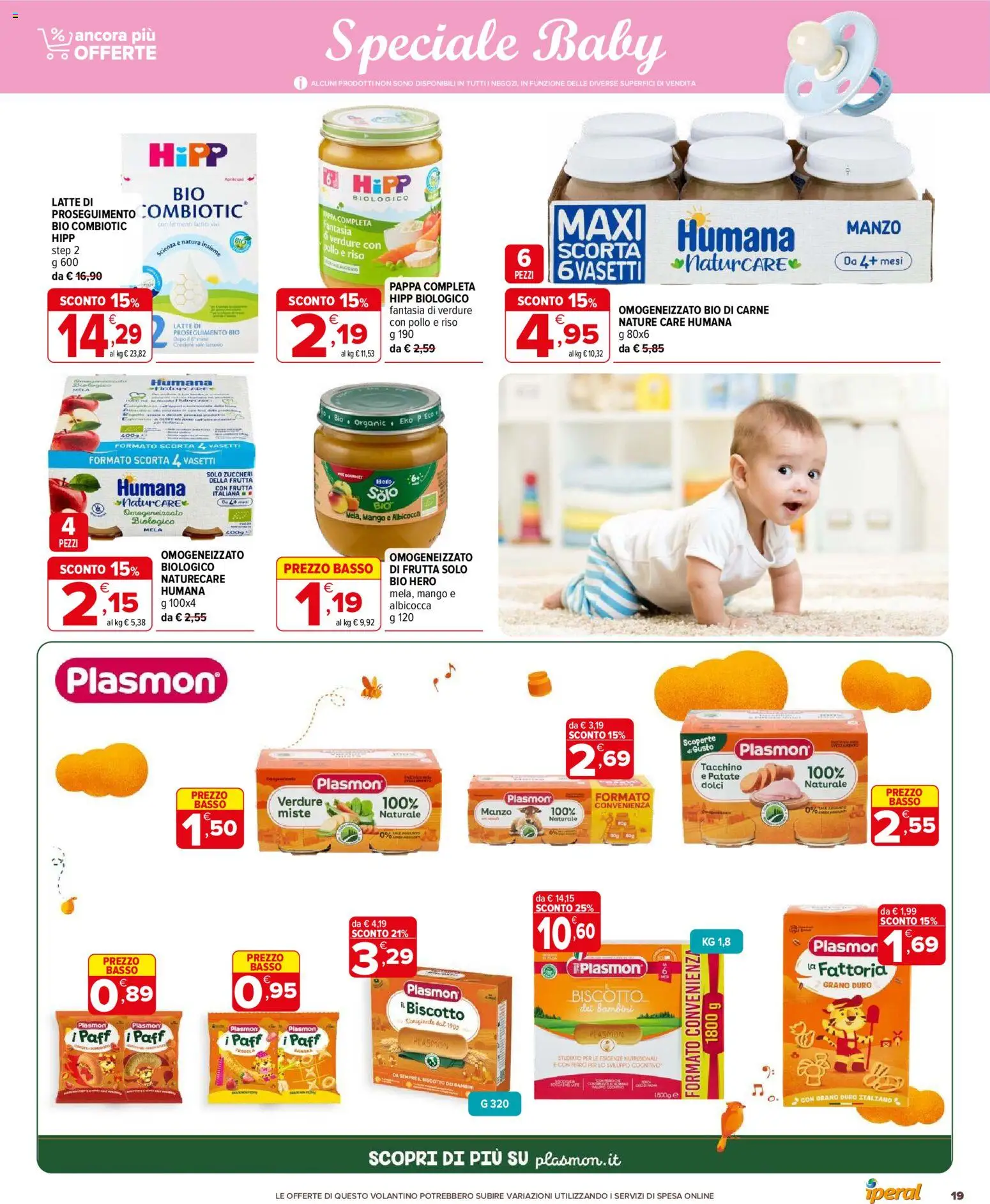 Volantino Iperal del 05.03.2026 | Pagina: 19 | Prodotti: Pollo, Manzo, Verdure, Tacchino