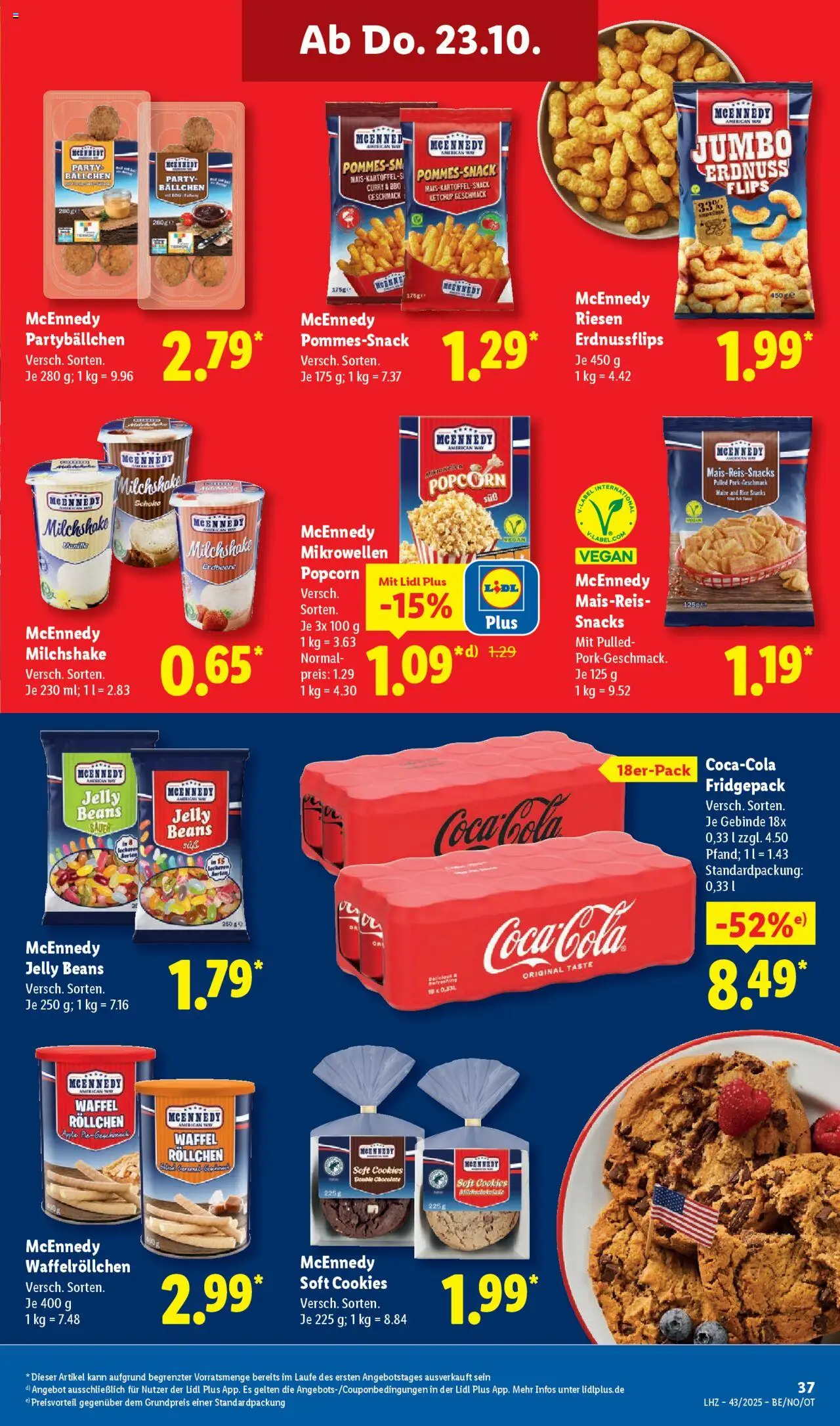 Lidl Prospekt Grimma – gültig ab 20.10.2025 | Seite: 55 | Produkte: Coca cola, Cola, Apple, Ketchup