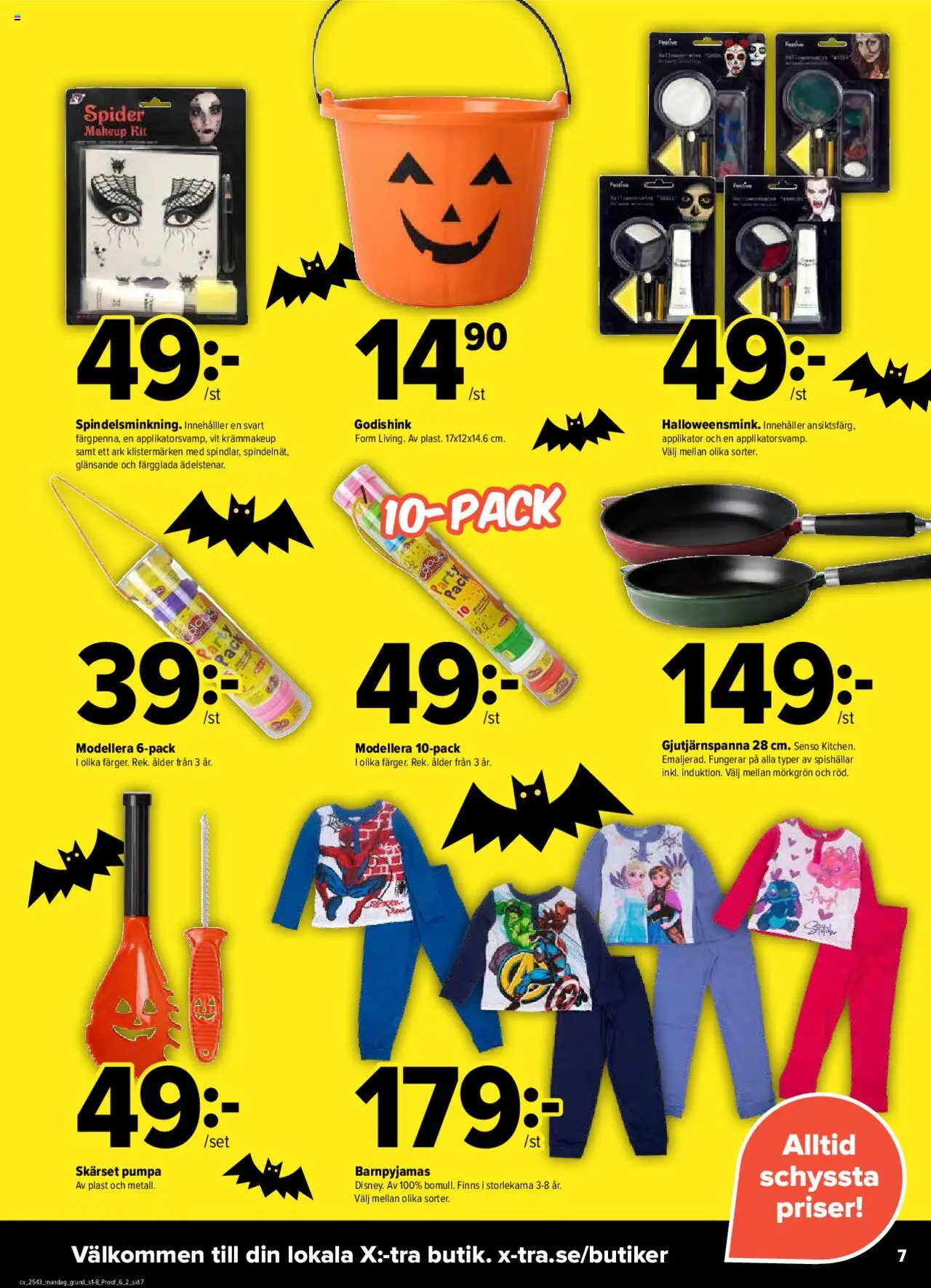 Coop X:-TRA reklamblad aktuell från 20.10.2025 | Sida: 7 | Produkter: Pumpa