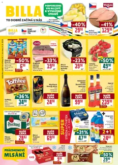 Náhled letáku Billa Velký leták od 30.07.2025