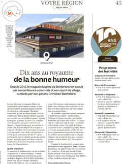 Migros Magazin FR ab 17.11.2025 gültig | Seite: 45 | Produkte: Raclette