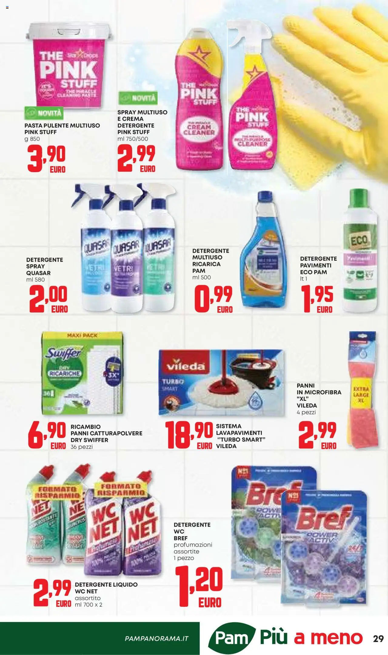 Volantino Panorama del 25.09.2025 | Pagina: 29 | Prodotti: Crema, Detergente, Pasta, WC