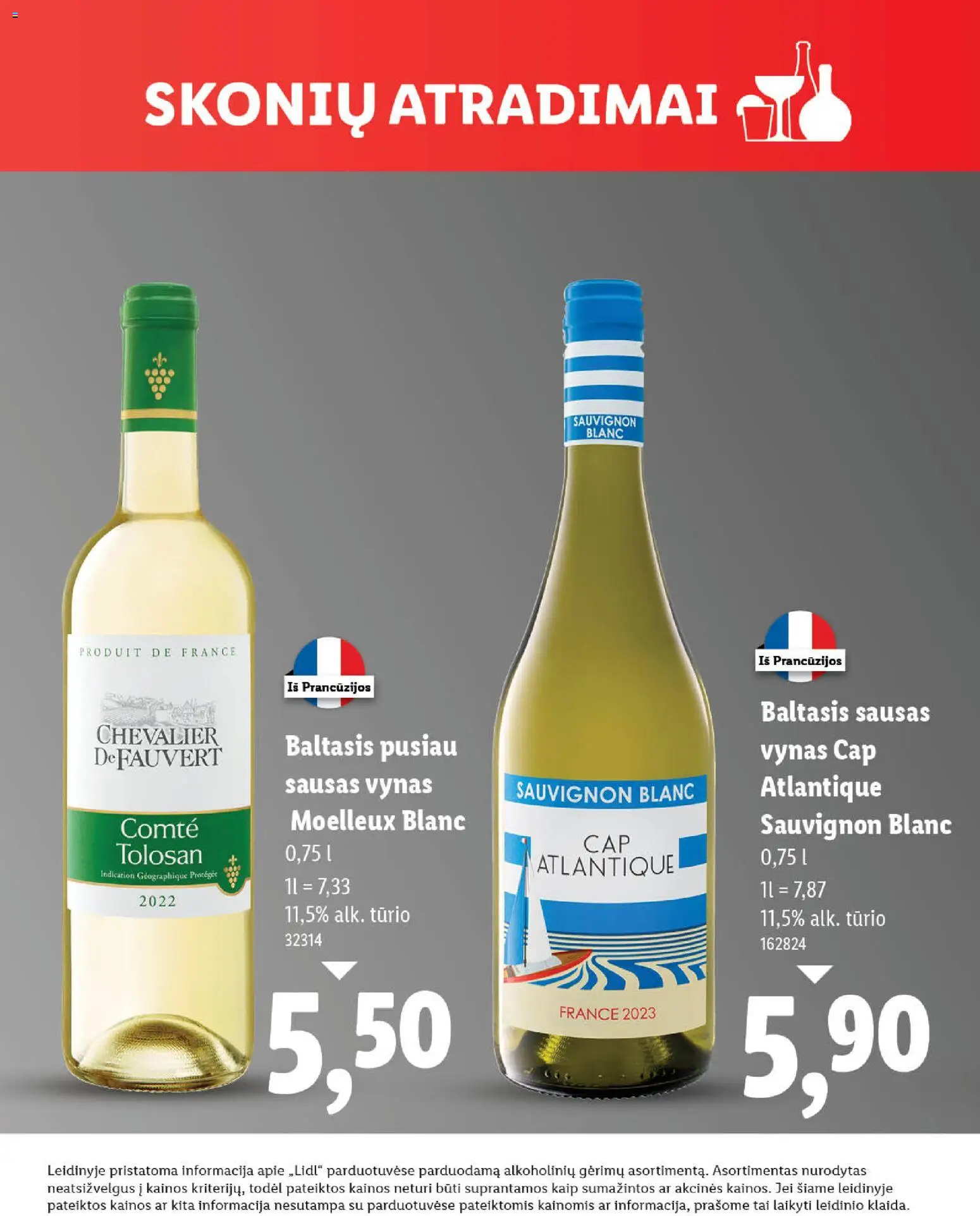 LIDL akcijos nuo 19.11.2025 | Puslapis: 28 | Prekių: Vynas