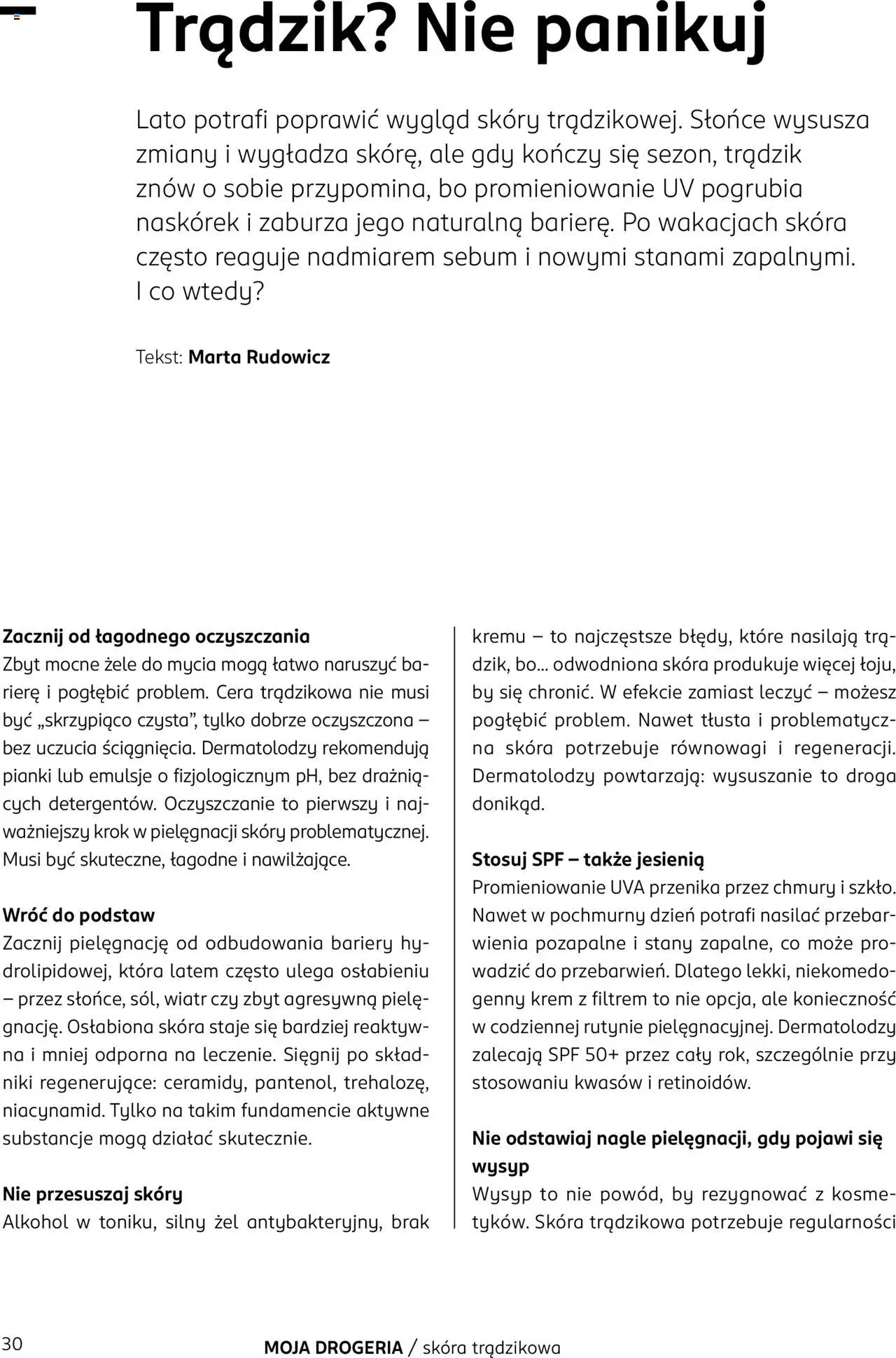 Rossmann Gazetka - Magazyn Moja Drogeria od 10.10.2025 | Strona: 32 | Produkty: Drogeria, Pianki, Krem, Alkohol