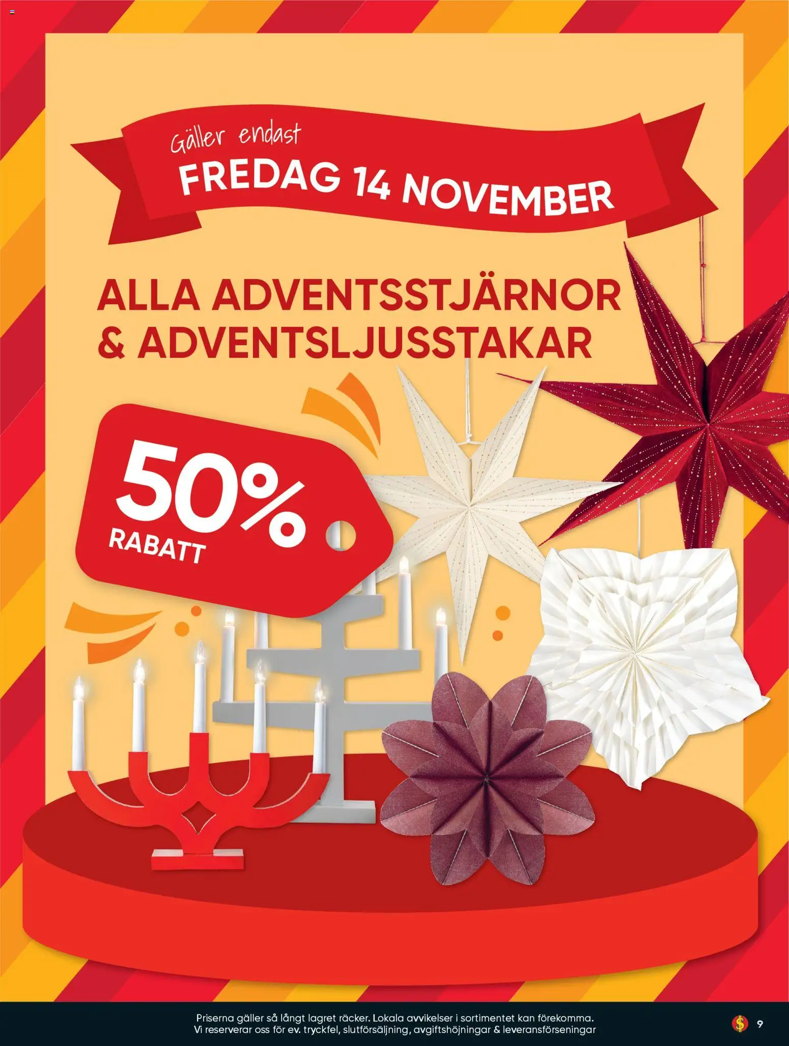 Dollar Store reklamblad aktuell från 10.11.2025 | Sida: 9 | Produkter: Galler