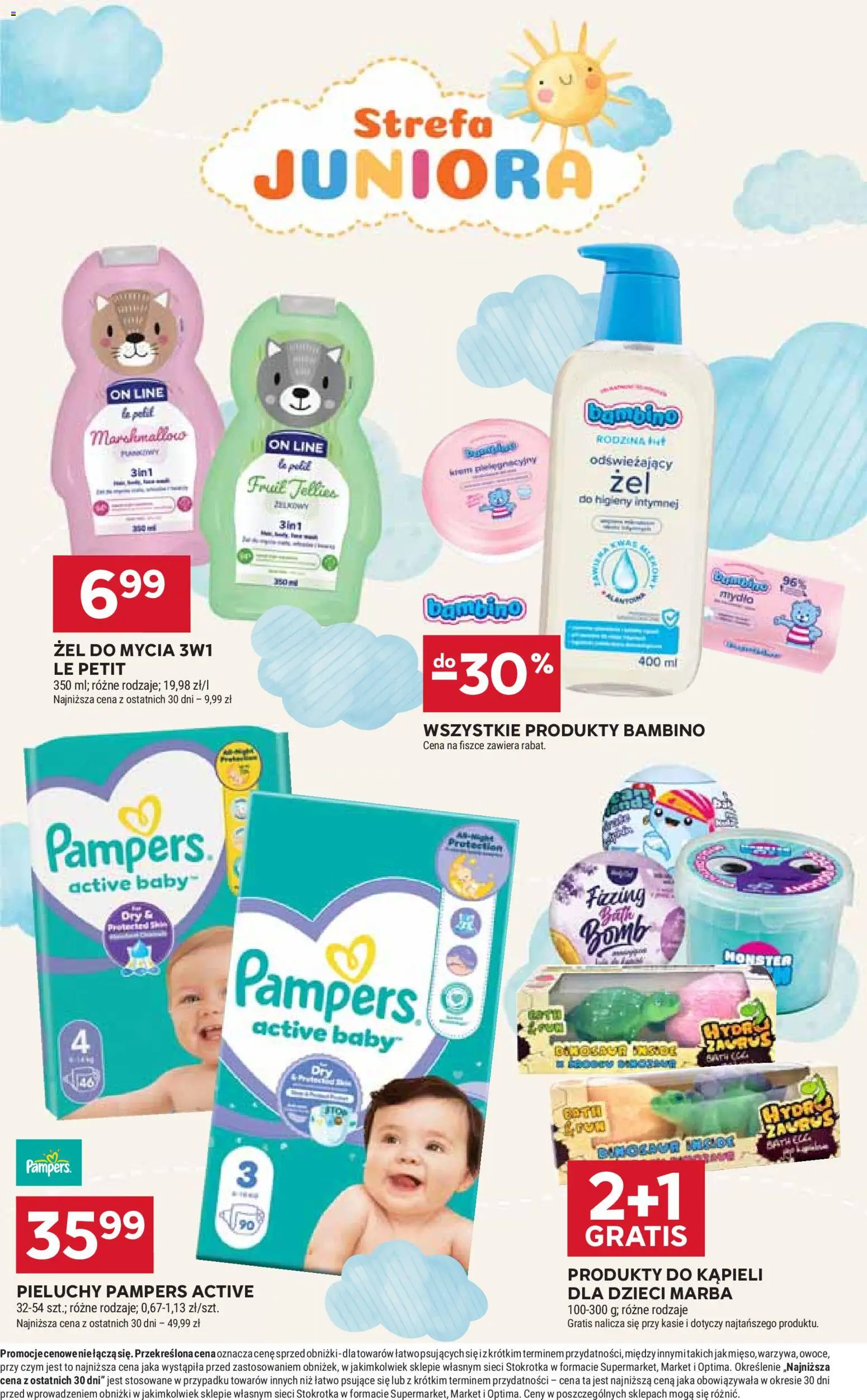 Stokrotka gazetka od 16.04.2026 | Strona: 49 | Produkty: Stokrotka, Pampers