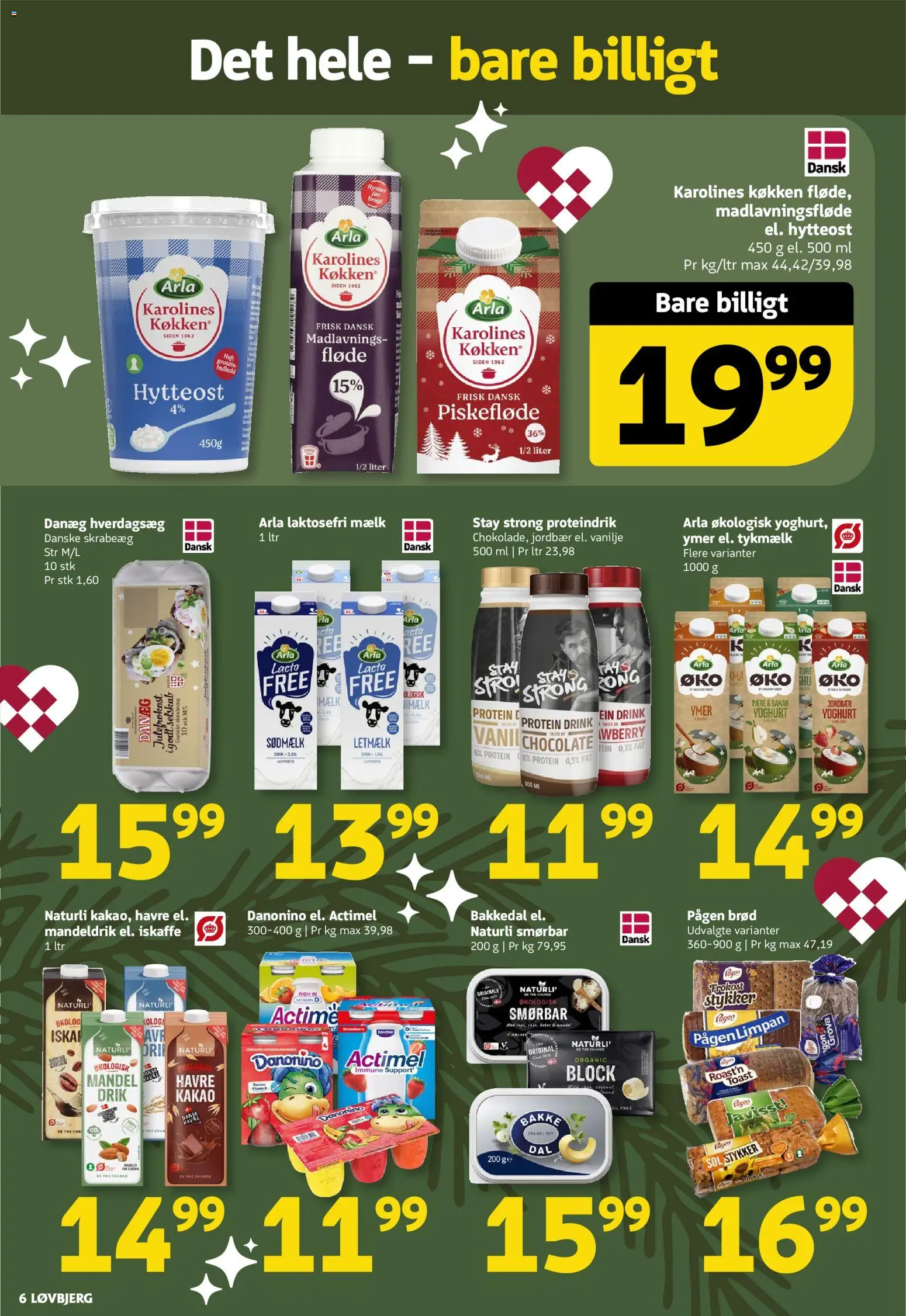 Løvbjerg tilbudsavis – gyldig fra 21.11.2025 | Side: 6 | Produkter: Brød, Ymer, Hytteost, Jogo de ferramentas