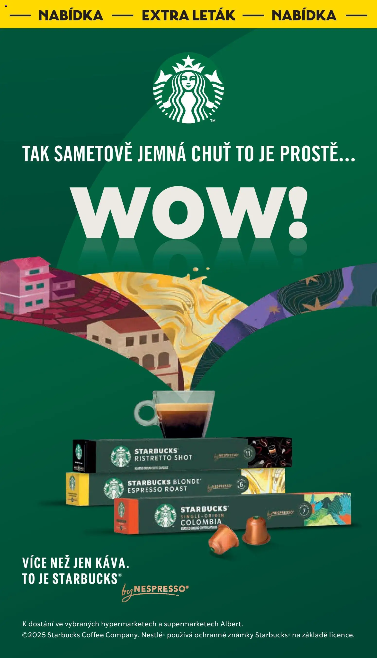 Albert leták - Supermarket od 19.11.2025 | Strana: 11 | Produkty: Starbucks, Známky