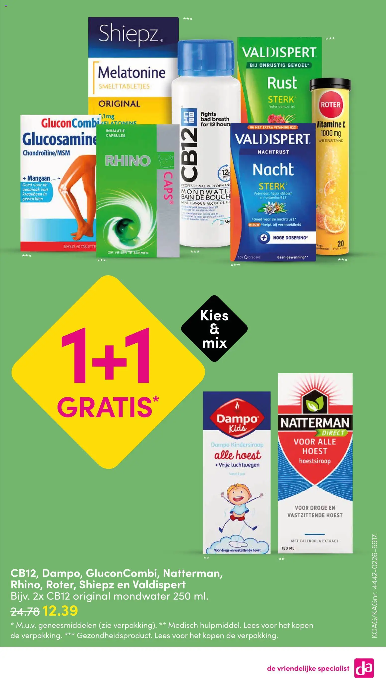 {H1} | Pagina: 33 | Producten: Mondwater, Bad, Alcohol, Vitamine C
