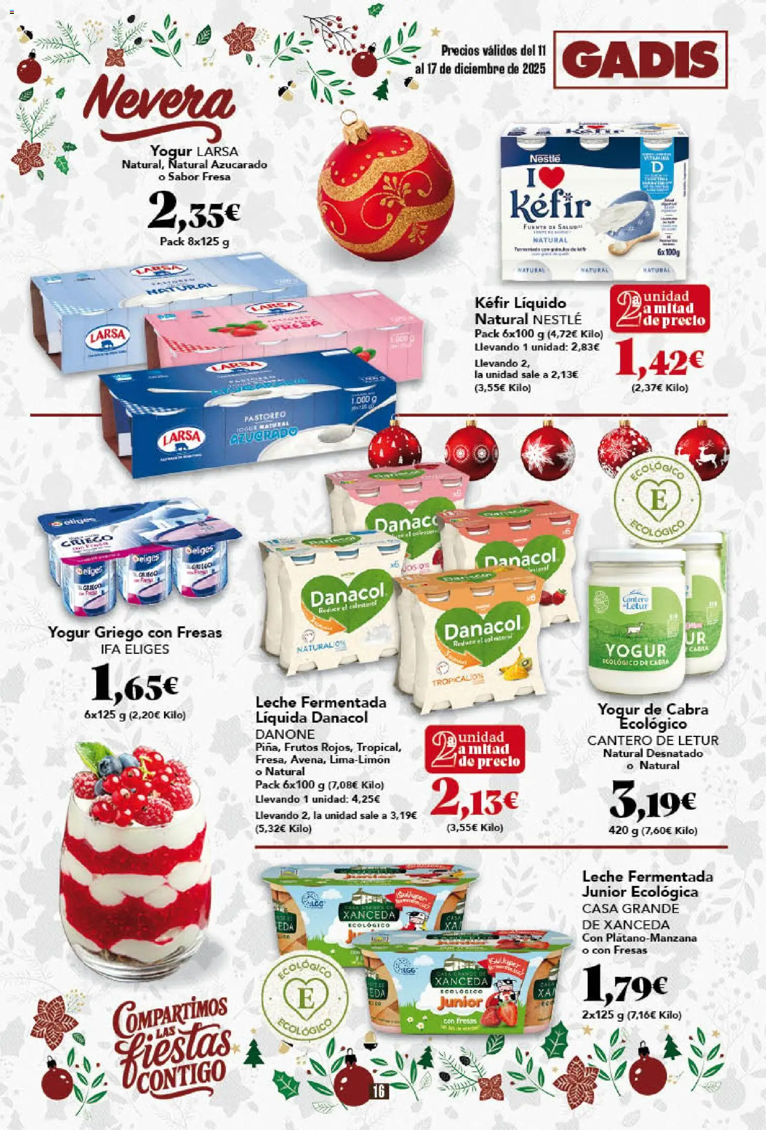 Gadis - folleto │ válido desde el 11.12.2025 | Página: 16 | Productos: Μαγειρική εστία, Fresas, Nevera, UPS