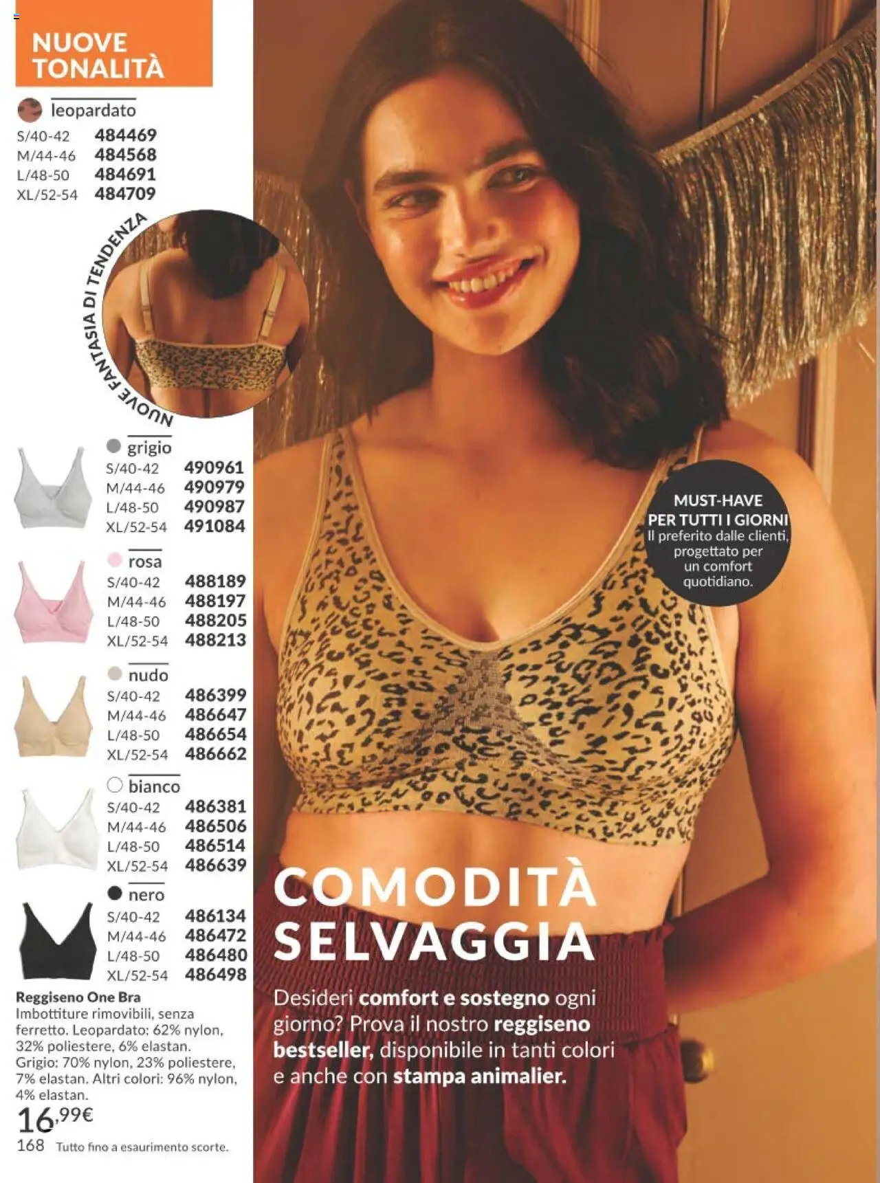 Volantino Avon del 01.10.2025 | Pagina: 168 | Prodotti: Reggiseno, Stampa