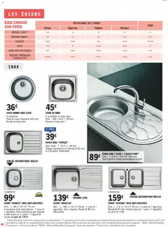 Brico E.Leclerc - Prévisualisation de Brico E.Leclerc - Guide aménagement intérieur valide à partir de 06.01.2026 | Page: 40 | Produits: Égouttoir