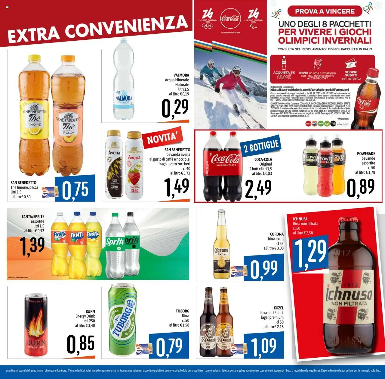 Volantino Emisfero del 25.09.2025 | Pagina: 6 | Prodotti: Caffè, The, Fanta, Acqua minerale