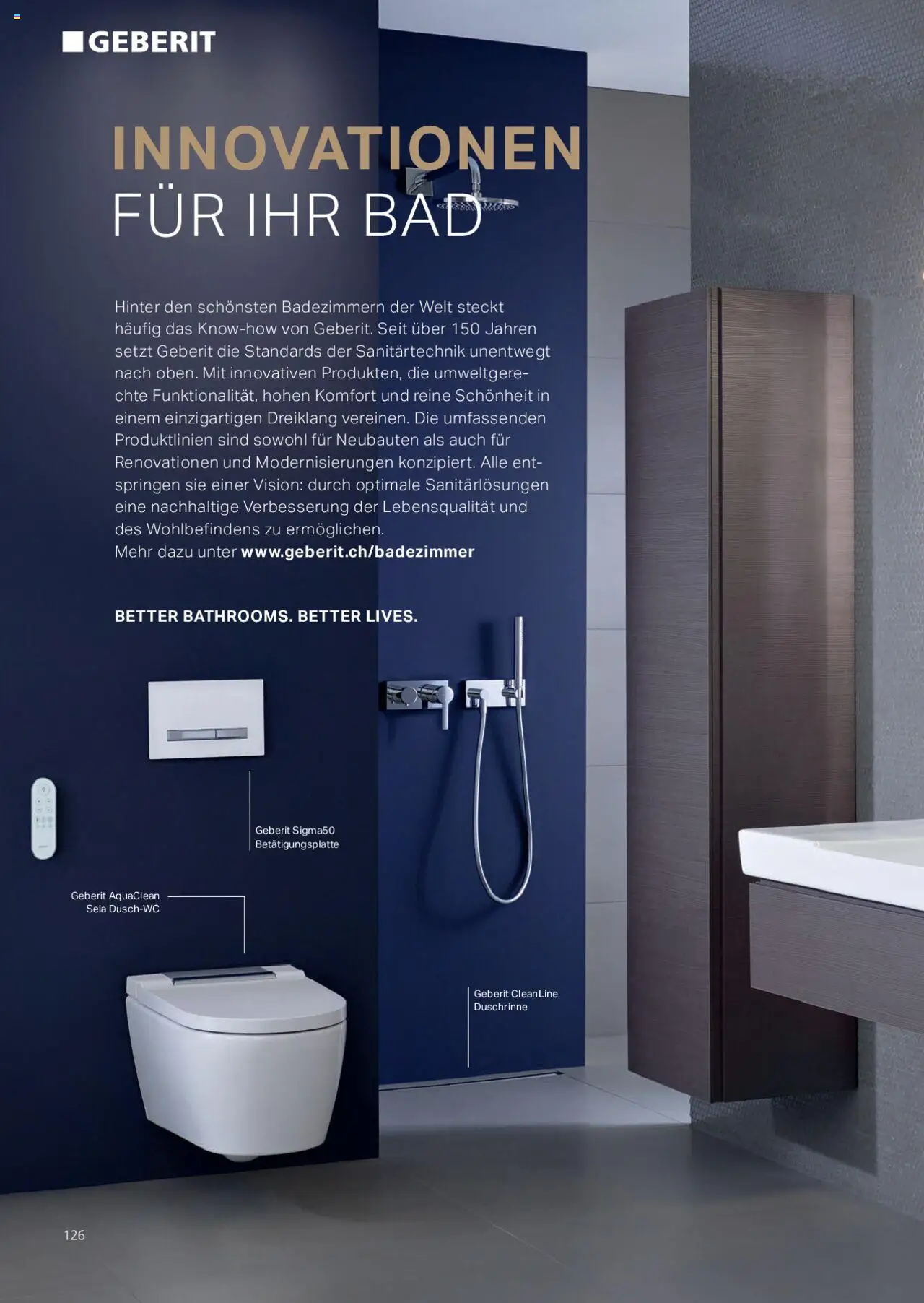 Fust Badezimmermagazin ab 05.05.2025 | Seite: 126 | Produkte: Bad