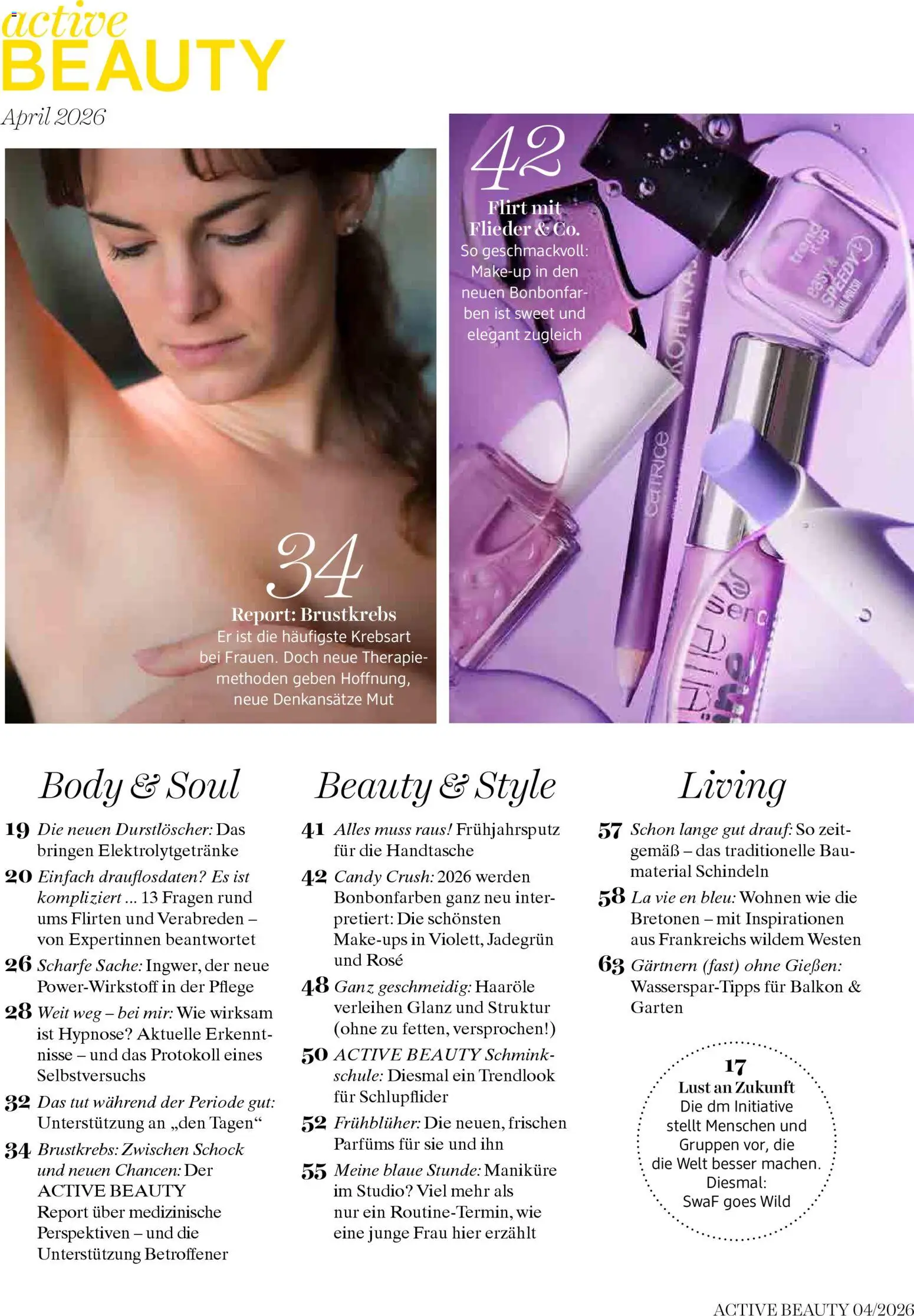 dm drogerie markt Active Beauty Magazin 04/2026 gültig ab 01.04.2026 | Seite: 6