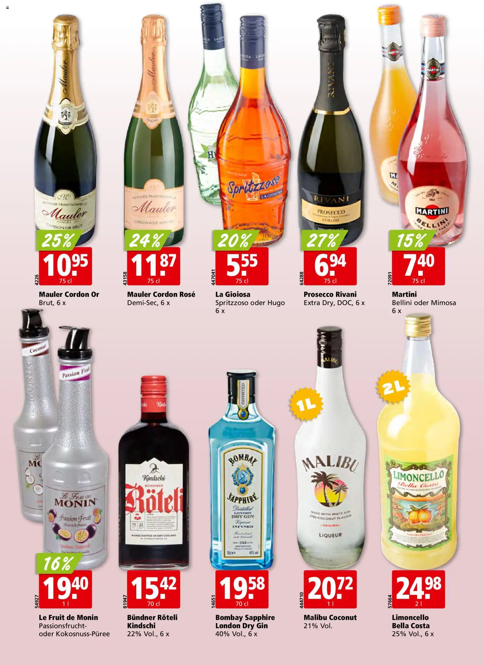 Aligro Aktionen Schlieren, Gossau SG, Frauenfeld, Rapperswil-Jona, Sargans, Bern, Brüttisellen, Pratteln, Emmen, Spreitenbach – gültig ab 17.11.2025 | Seite: 26 | Produkte: Gin