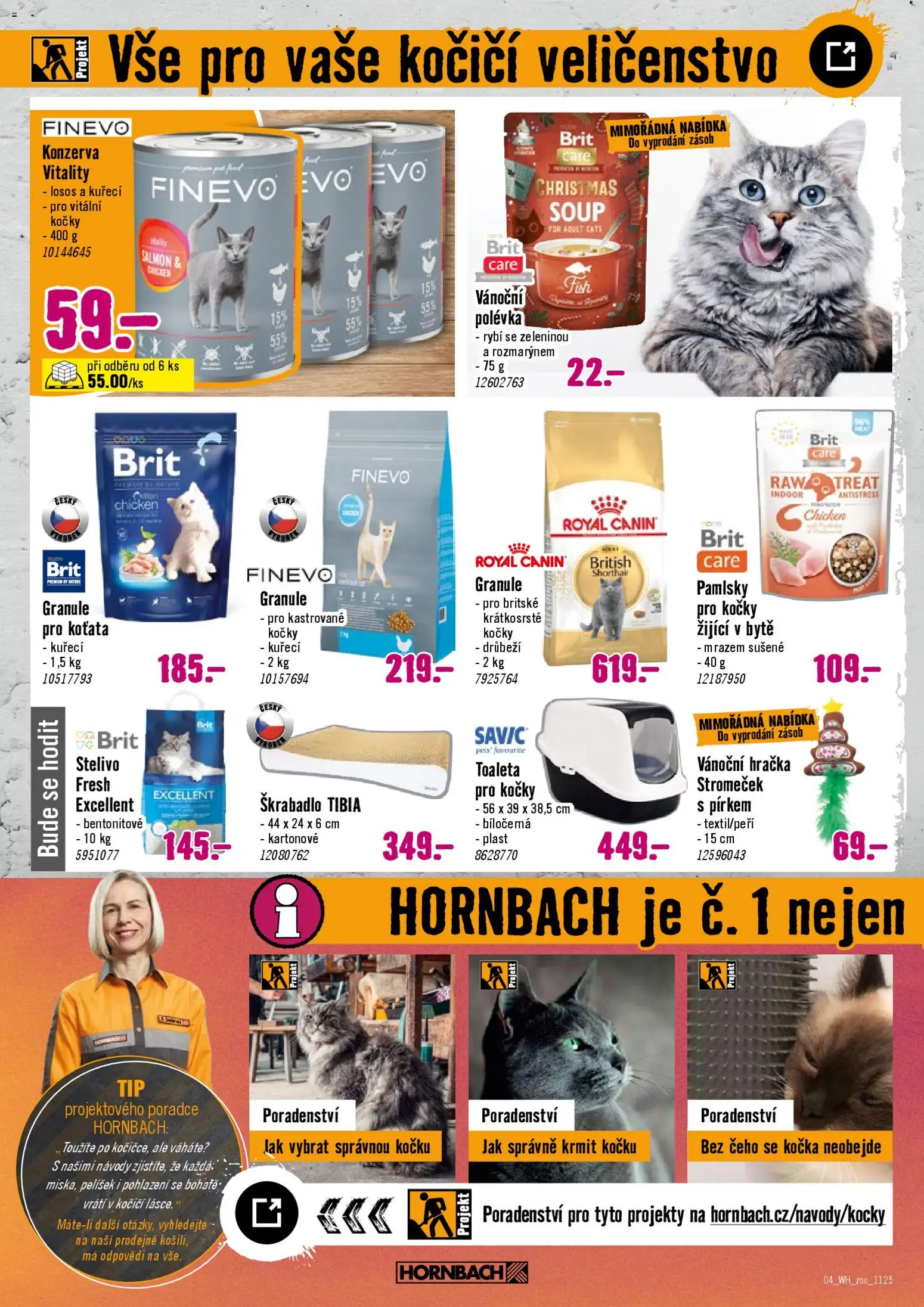 HORNBACH leták - Milující mazel od 05.11.2025 | Strana: 4 | Produkty: Granule, Losos, Stelivo, Škrabadlo