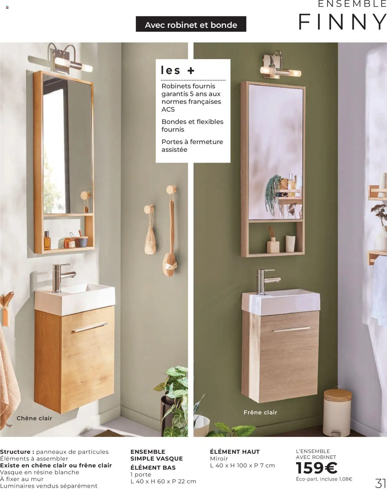  | Page: 31 | Produits: Robinet, Porte, Portes, Miroir