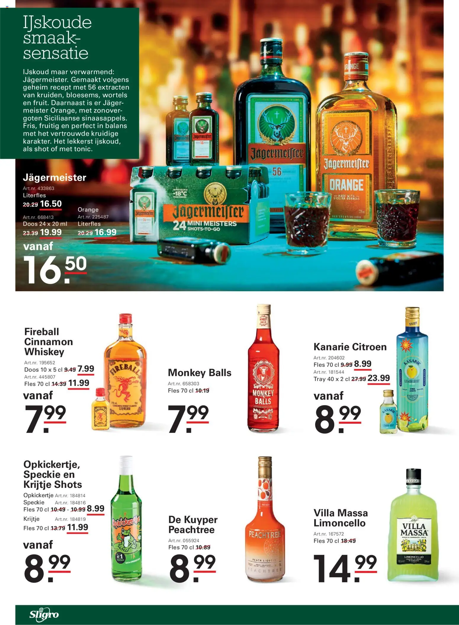 {H1} | Pagina: 10 | Producten: Citroen, Osztrigaszósz, Whisky, Likőr