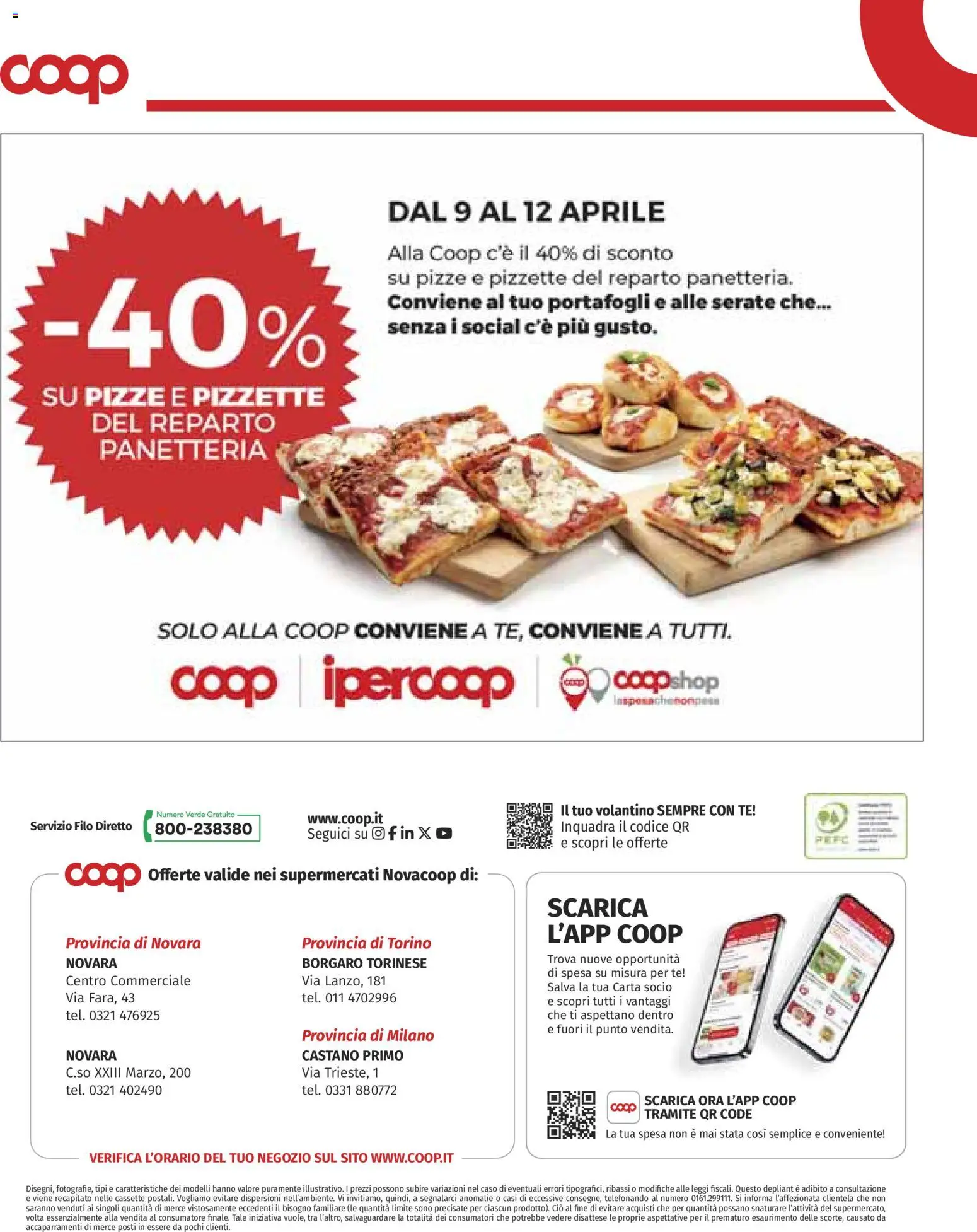 Volantino COOP del 07.04.2026 | Pagina: 4 | Prodotti: Tè