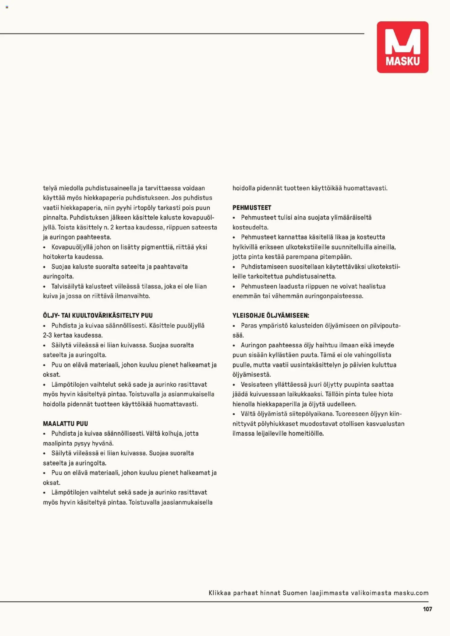 Masku tarjoukset – voimassa 09.03.2026 alkaen | Sivu: 107 | Tuotteet: Öljy