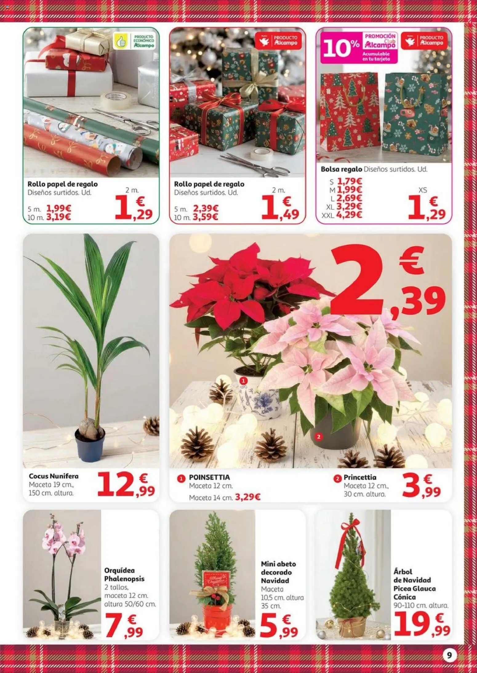 Alcampo - Decoració Nadal HG Cat │ válido desde el 06.11.2025 | Página: 9 | Productos: Κρέμα μαλλιών, Bolsa, Maceta