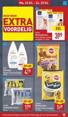 Aldi folder week 13 - Voorbeeld van een folder van Aldi, geldig van 23.03.2026 | Pagina: 19 | Producten: Kaas, Káposztalevél, Gel, Douchegel