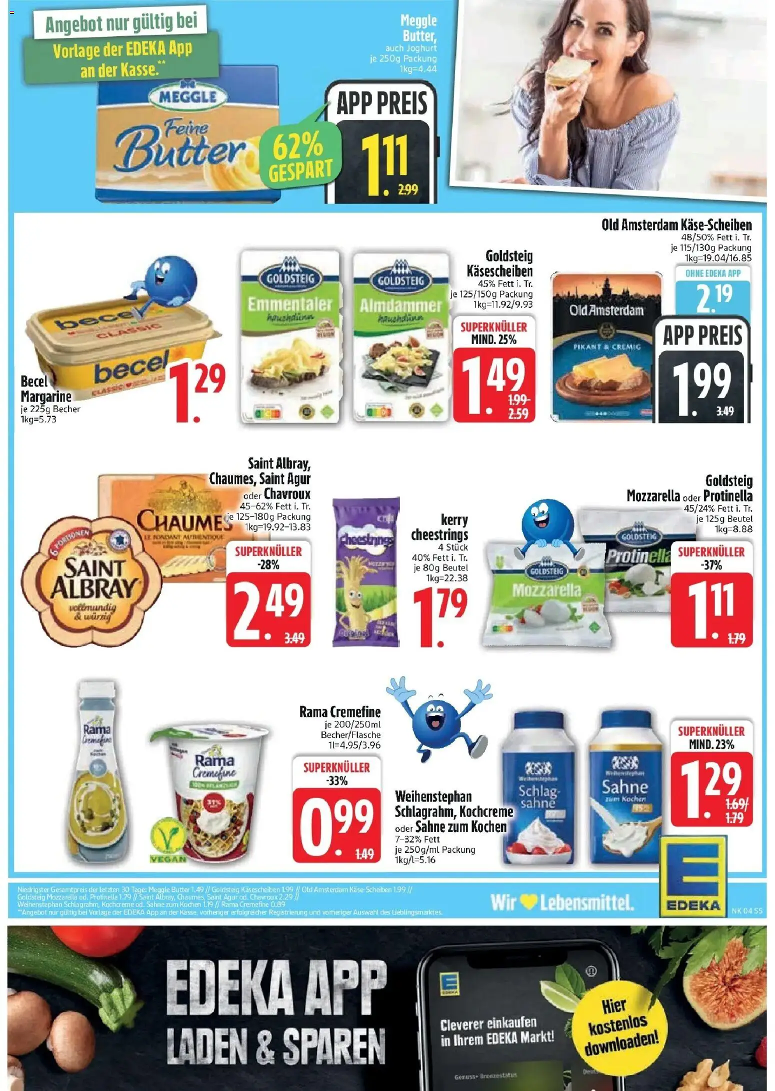 Edeka prospekt Garching	 – gültig ab 18.01.2026 | Seite: 7 | Produkte: Joghurt, Becel, Sahne, Meggle butter