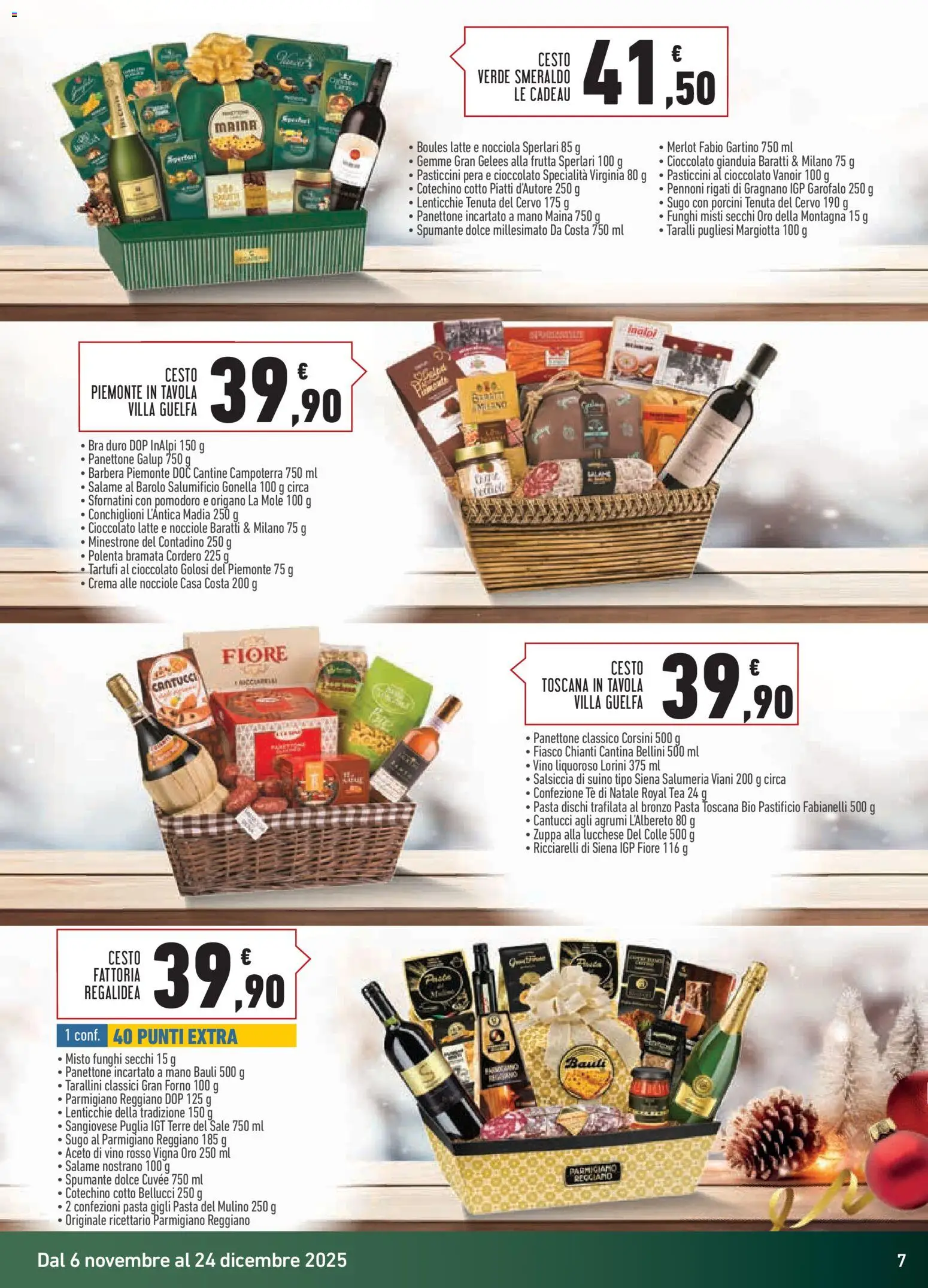 Volantino Conad del 06.11.2025 | Pagina: 7 | Prodotti: Frutta, Agrumi, Pera, Taralli