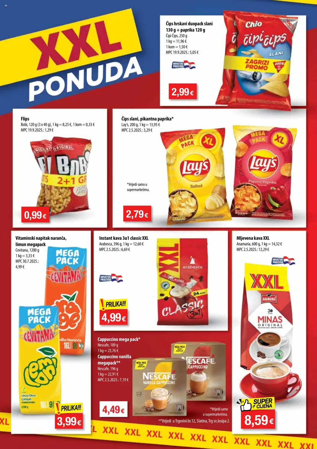 NTL katalog | vrijedi od 08.10.2025 | Stranica: 4 | Proizvodi: Kava, Paprika, Limun, Cappuccino