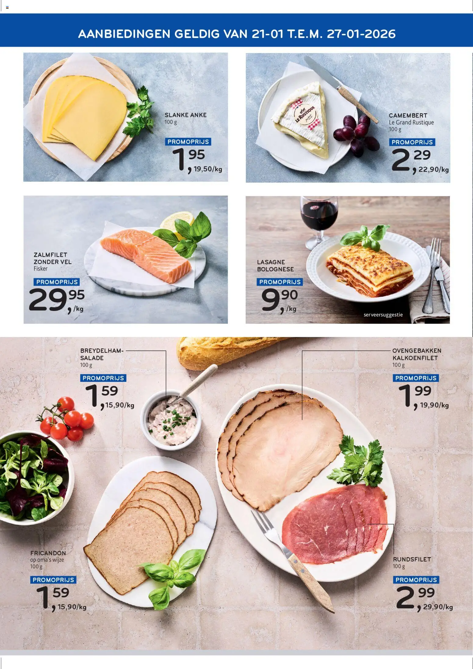 {H1} | Pagina: 4 | Producten: Lasagne, Salade