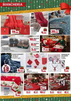 Anteprima del volantino Orizzonte Regali Natale catalogo valido a partire dal 27.11.2025 | Pagina: 14 | Prodotti: Copripiumino, Plaid, Borsa, Stampa