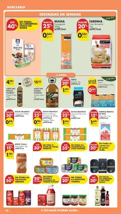 Pré-visualização POLPAS E PASSATAS DE TOMATE GULOSO, Polpas e Passatas de Tomate Gulosos válido de 14.04.2026 | Página: 16 | Produtos: Esparguete, Azeitonas, Milaneza, Arroz