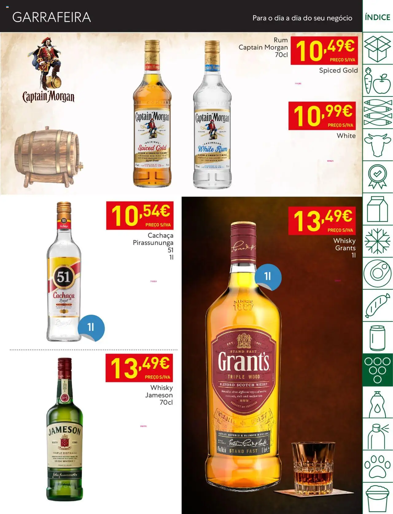 Recheio folheto │ válido de 05.08.2025 | Página: 37 | Produtos: Whisky, Cachaça, Rum