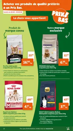 Maxi Zoo folder / publicité - Voorbeeld van een folder van Maxi Zoo, geldig van 04.02.2026 | Pagina: 13 | Producten: La