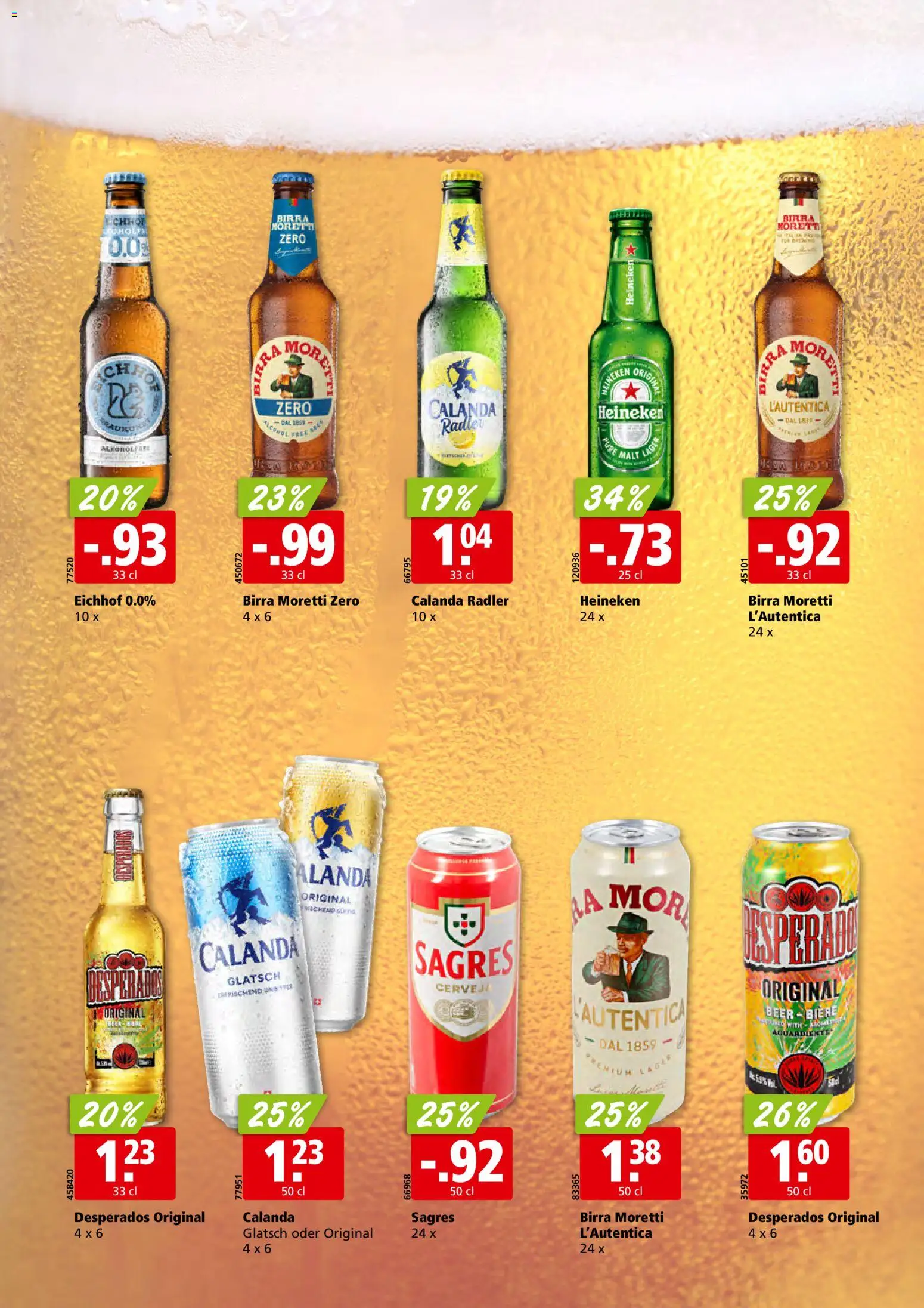 Aligro Aktionen Schlieren, Gossau SG, Frauenfeld, Rapperswil-Jona, Sargans, Bern, Brüttisellen, Pratteln, Emmen, Spreitenbach – gültig ab 02.02.2026 | Seite: 28