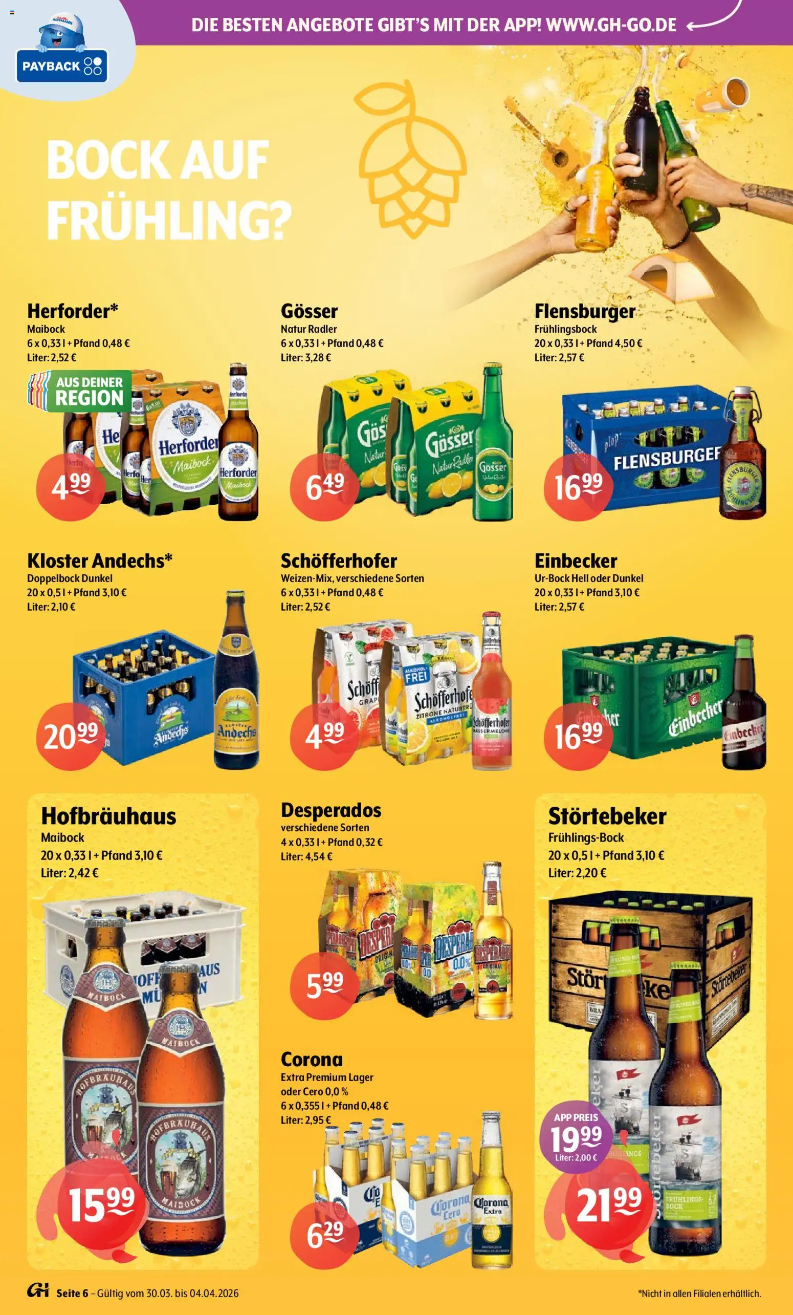 Getränke Hoffmann - Nordrhein - Westfalen – gültig ab 30.03.2026 | Seite: 6 | Produkte: Flensburger, Radler, Zitrone, Desperados